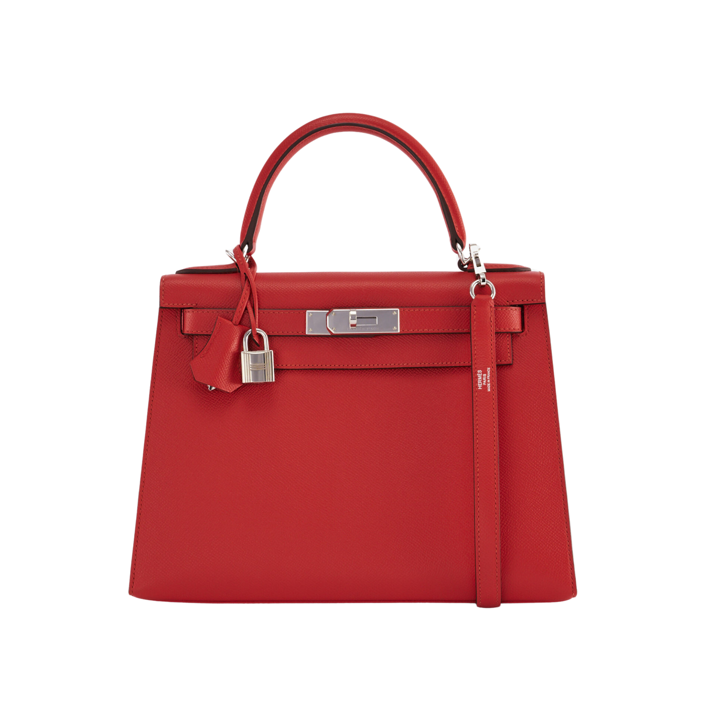 Hermes Kelly 28 Rouge Tomate Epsom Leather