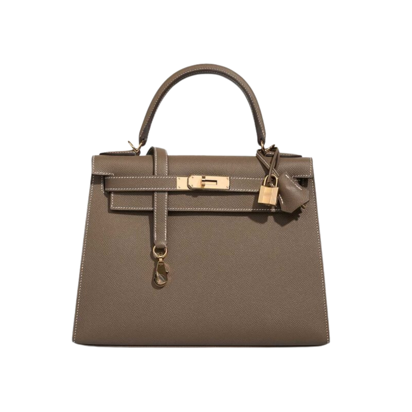 Hermes Kelly 28 Etoupe Epsom Leather