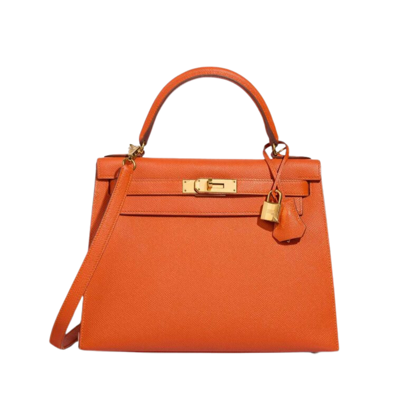 Hermes Kelly 28 Feu Epsom Leather
