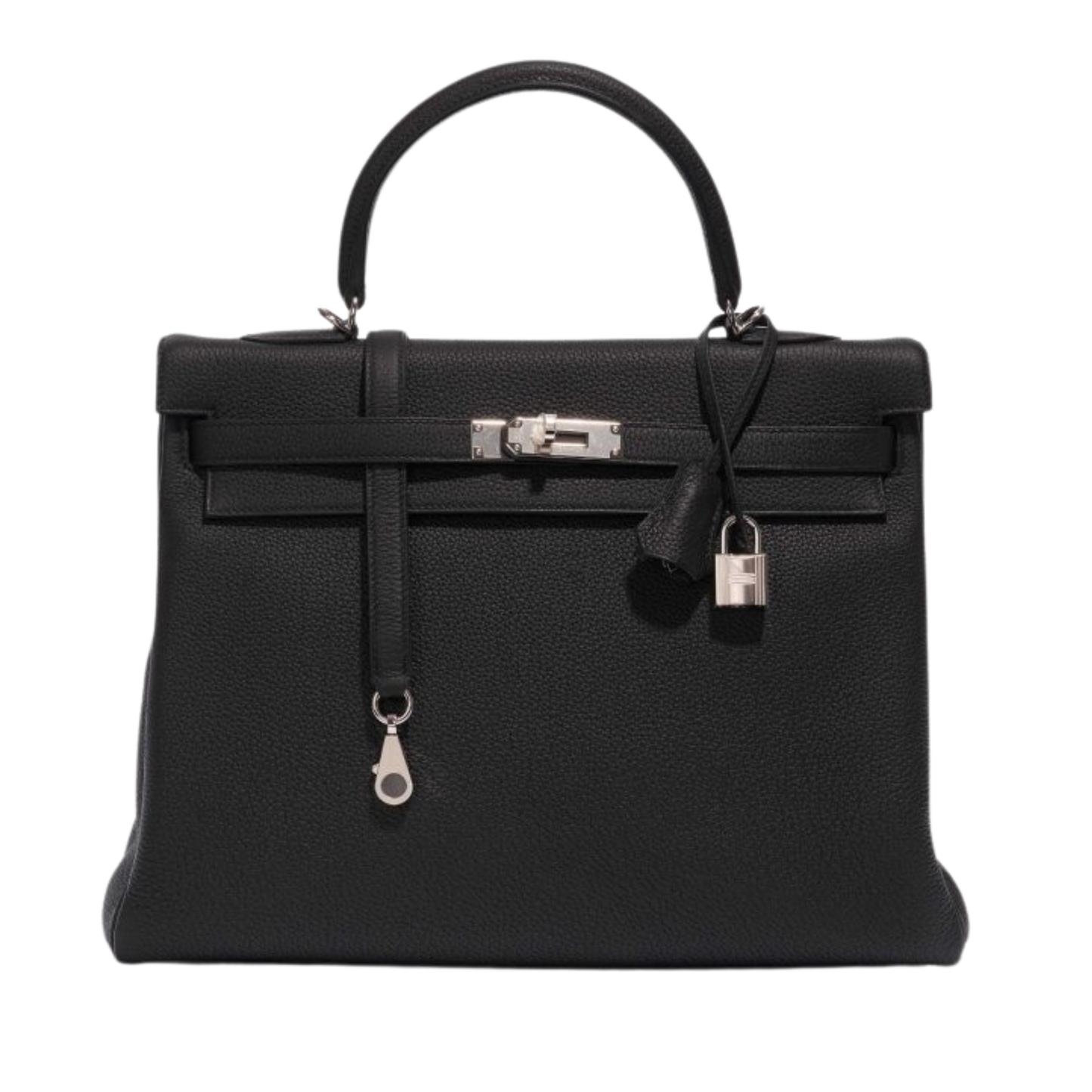 Hermes Kelly 35 Noir Togo Leather