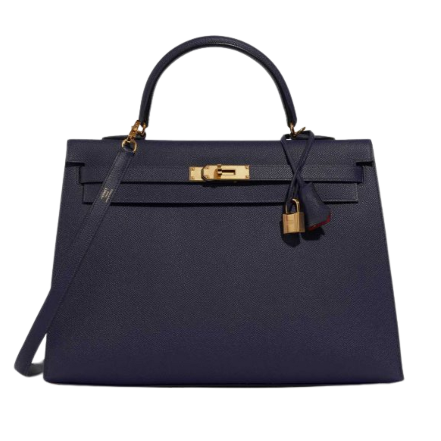 Hermes Kelly 35 Bleu Saphir Epsom Leather