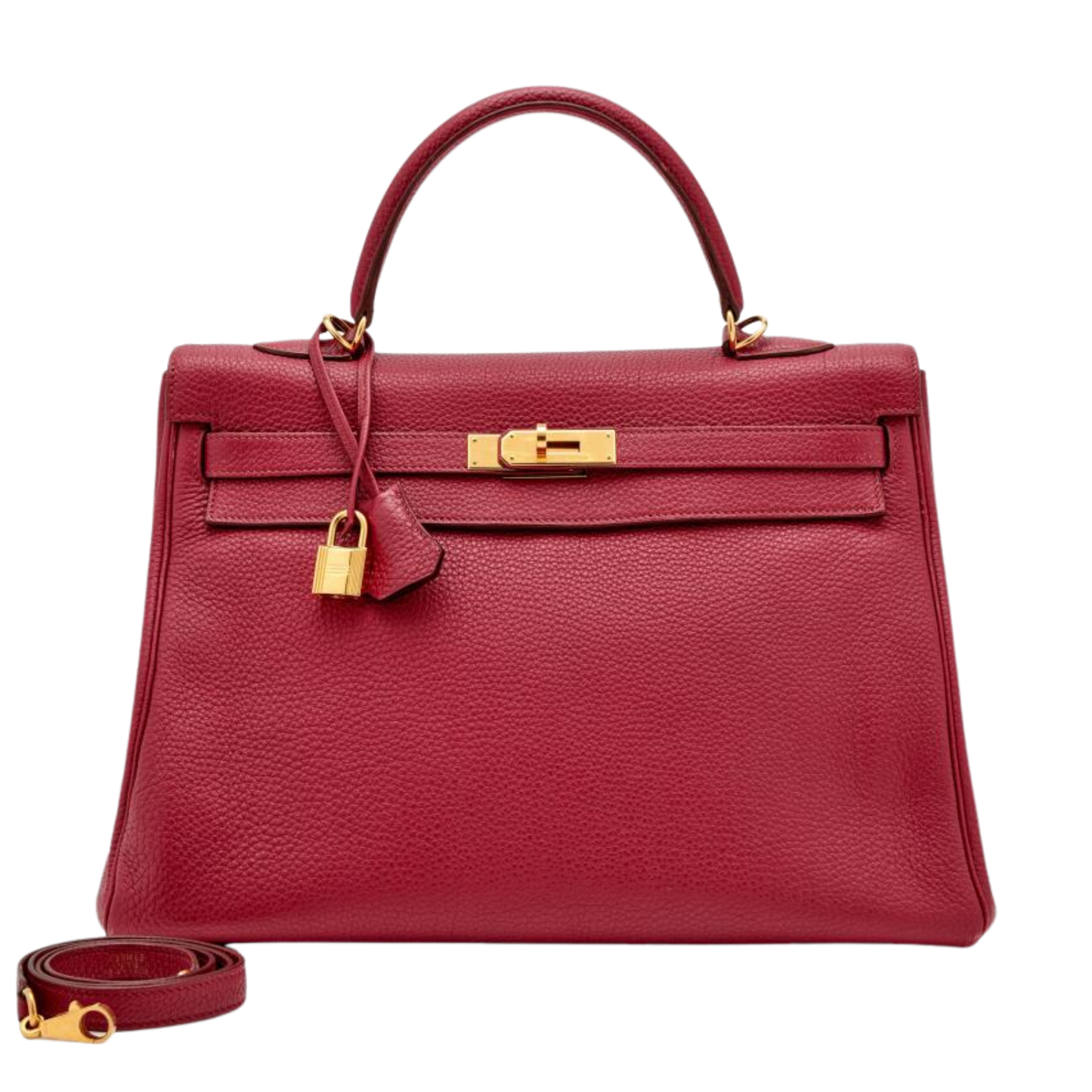 Hermes Kelly 35 Rubis Togo Leather
