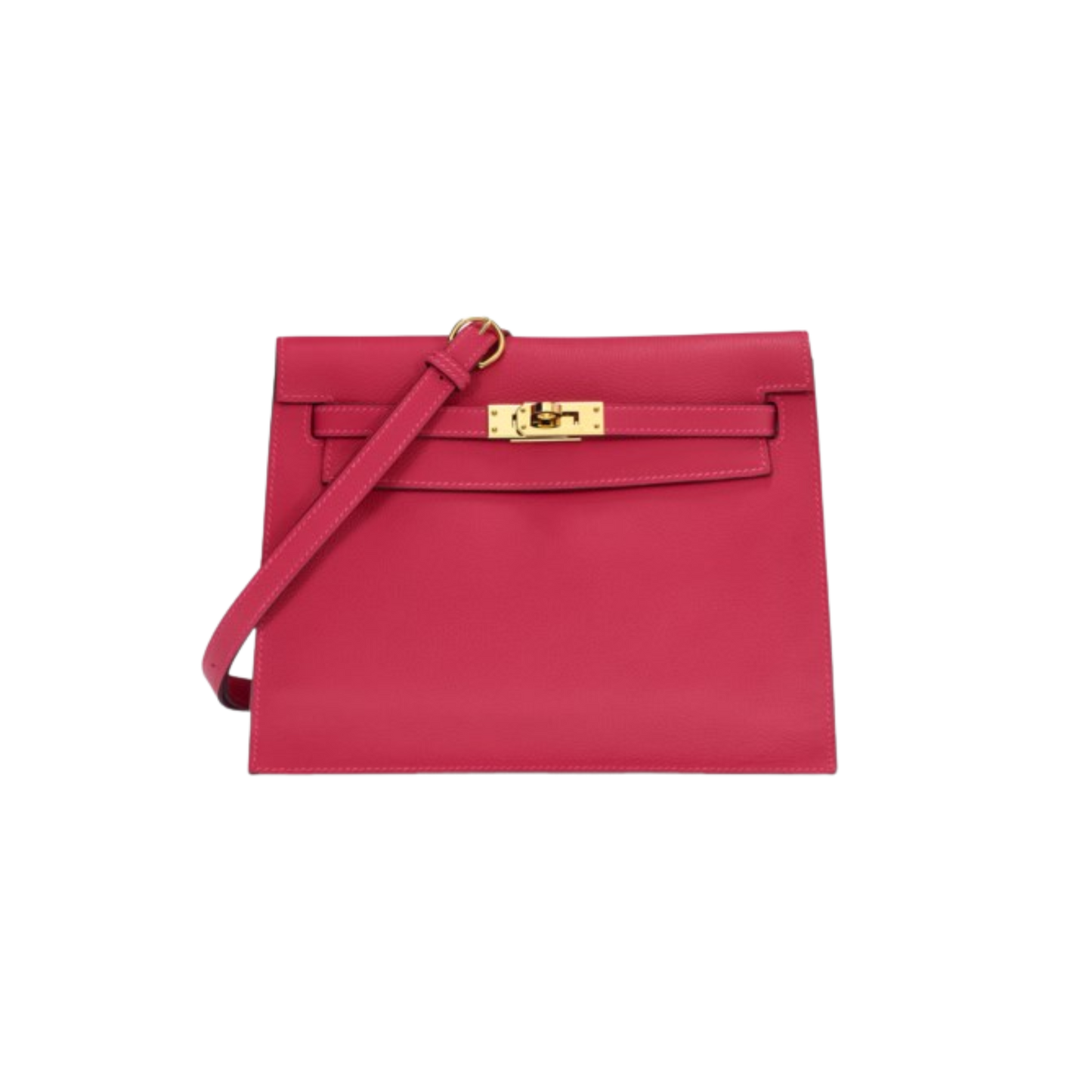 Hermes Kelly Danse Framboise Evercolor Leather