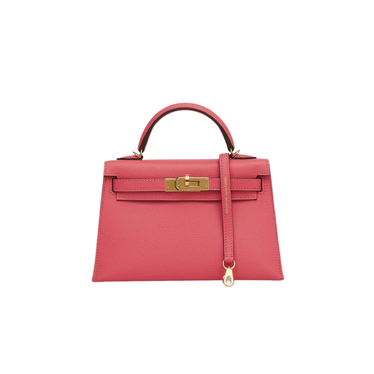 Hermes Kelly 20 Rose Azalee Epsom Leather