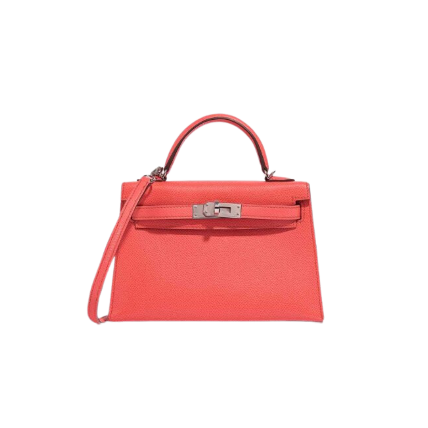 Hermes Kelly 20 Rose Texas Epsom Leather