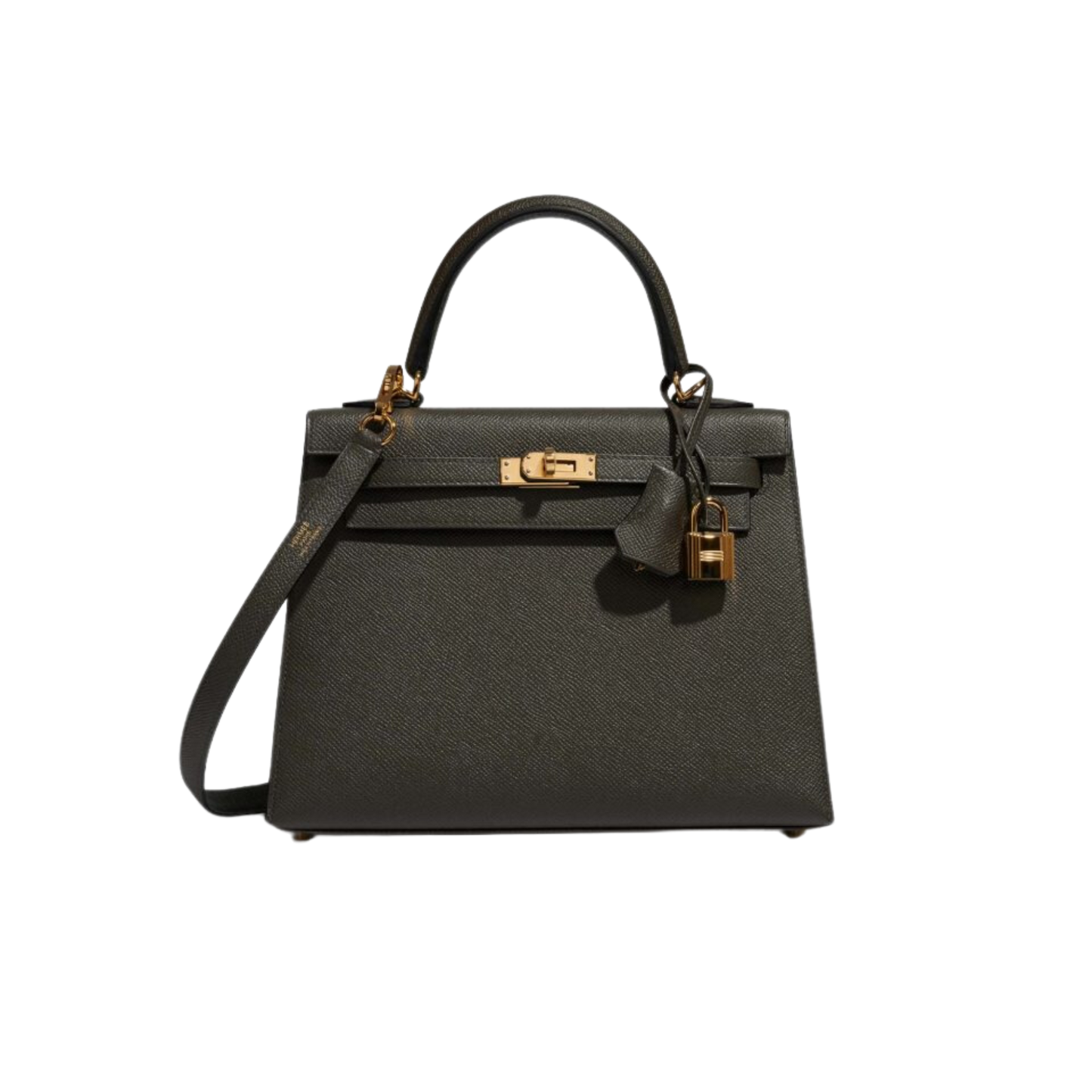 Hermes Kelly 25 Vert de Gris Epsom Leather