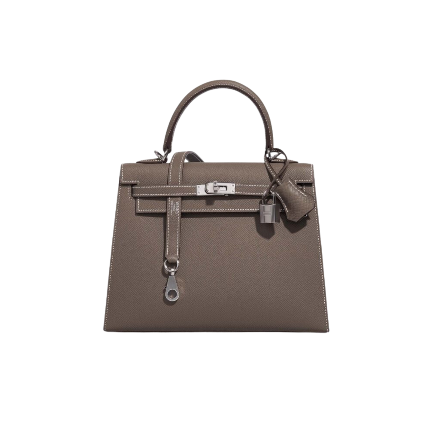 Hermes Kelly 25 Etoupe Epsom Leather