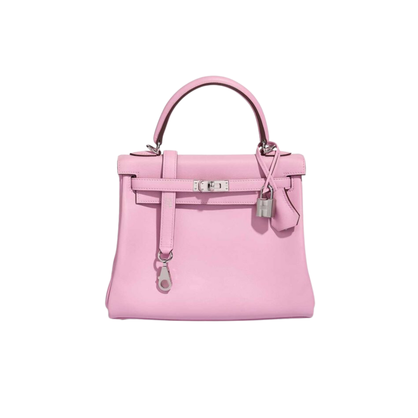 Hermes Kelly 25 Mauve Sylvestre Swift Leather