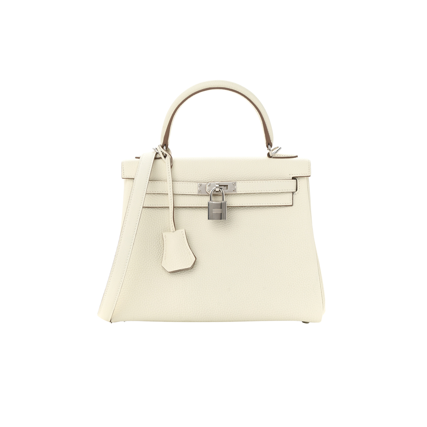 Hermes Kelly 25 Mushroom Togo Leather