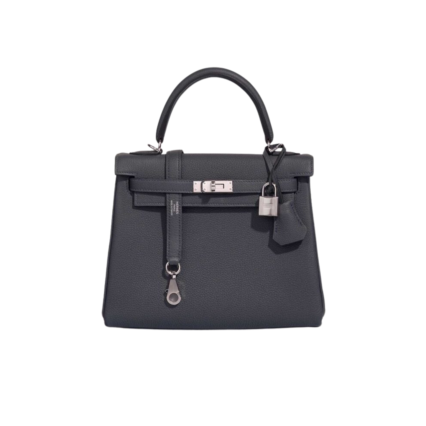 Hermes Kelly 25 Gris Misty Togo Leather