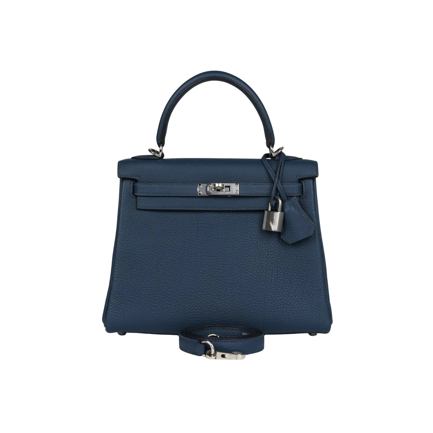 Hermes Kelly 25 Bleu de Prusse Togo Leather