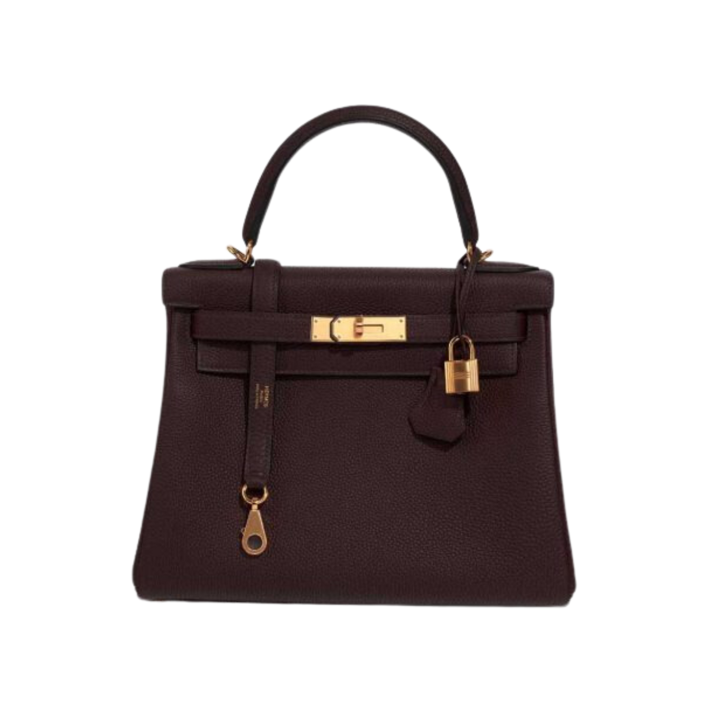 Hermes Kelly 28 Rouge Sellier Togo Leather
