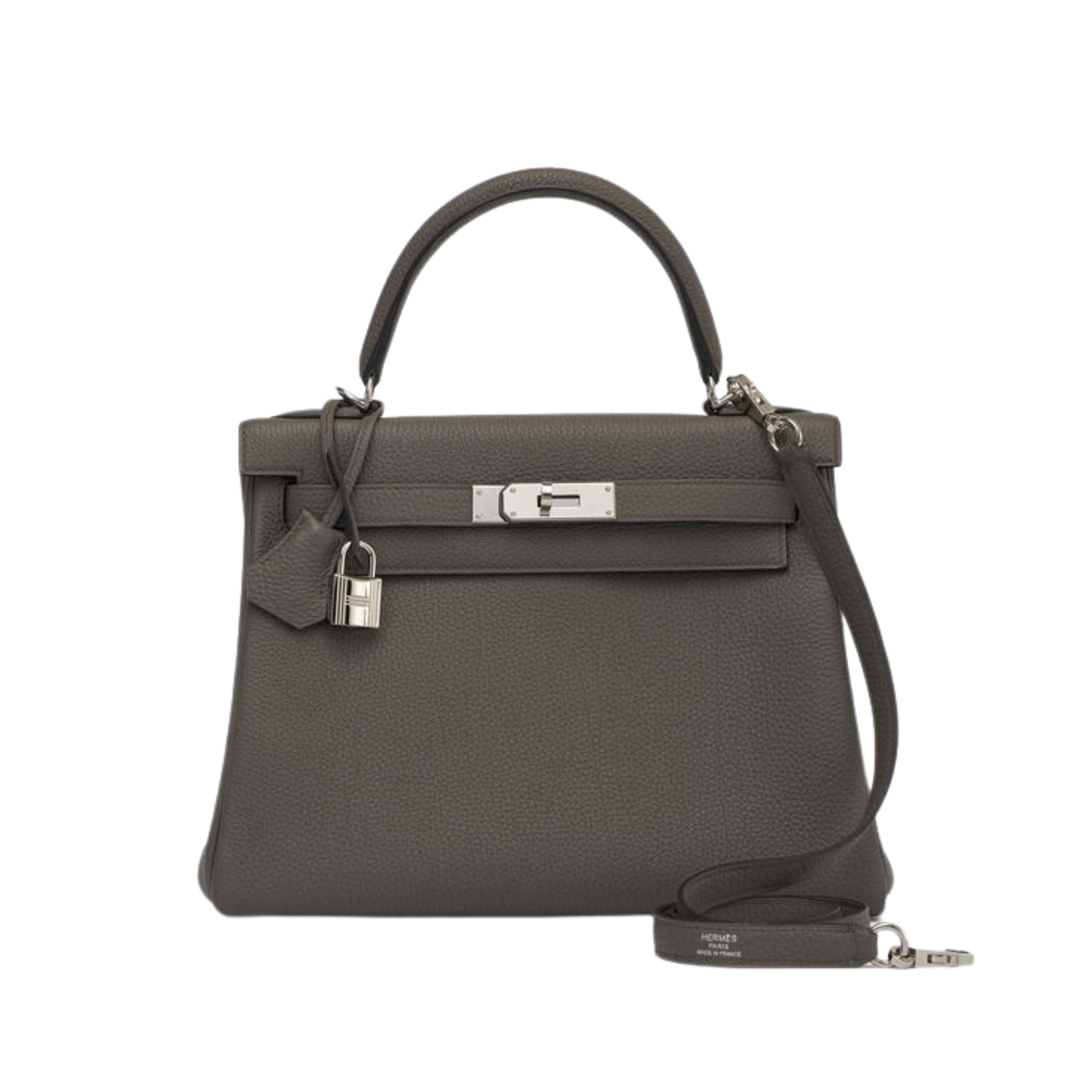 Hermes Kelly 28 Etain Togo Leather