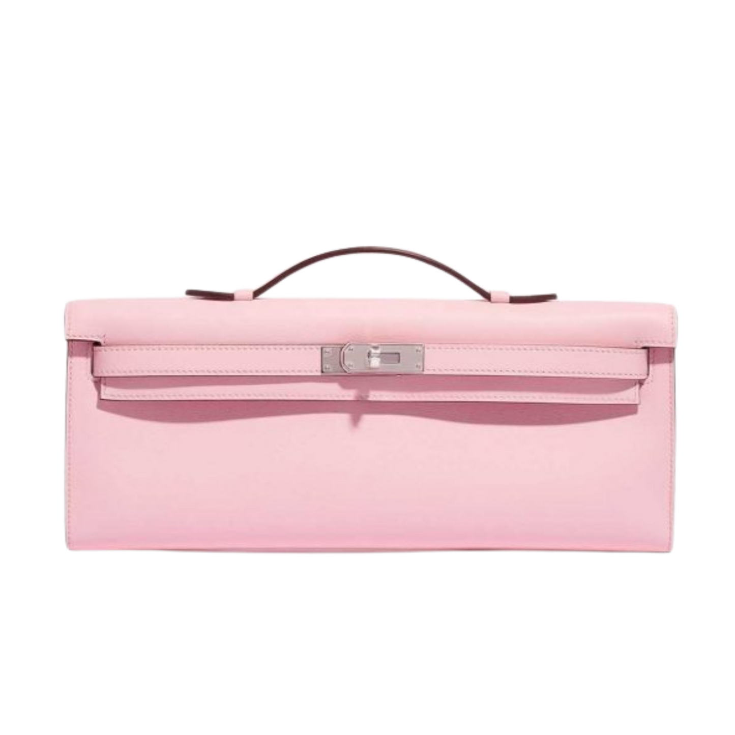 Hermes Kelly Cut Rose Sakura Swift Leather