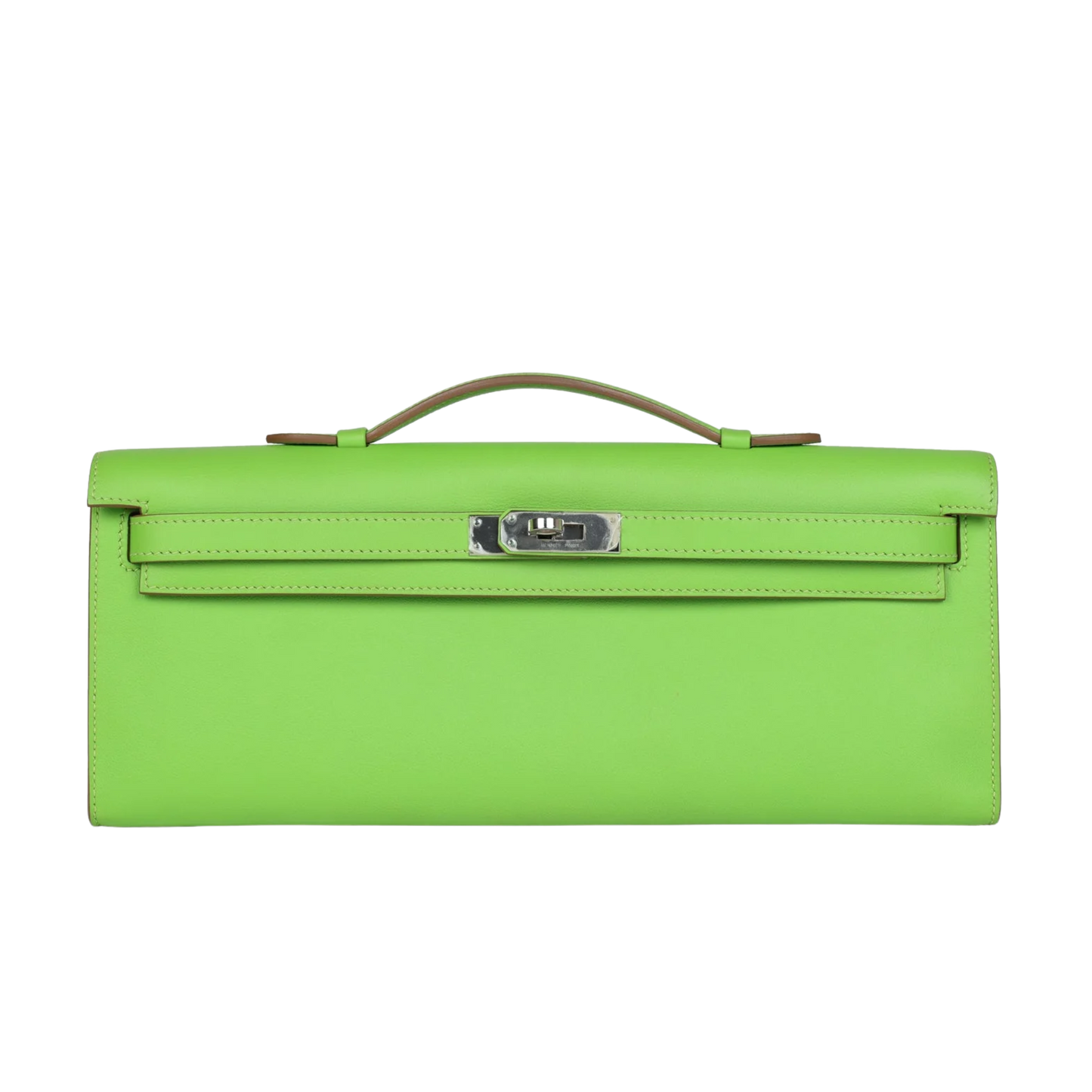 Hermes Kelly Cut Vert Cru Swift Leather
