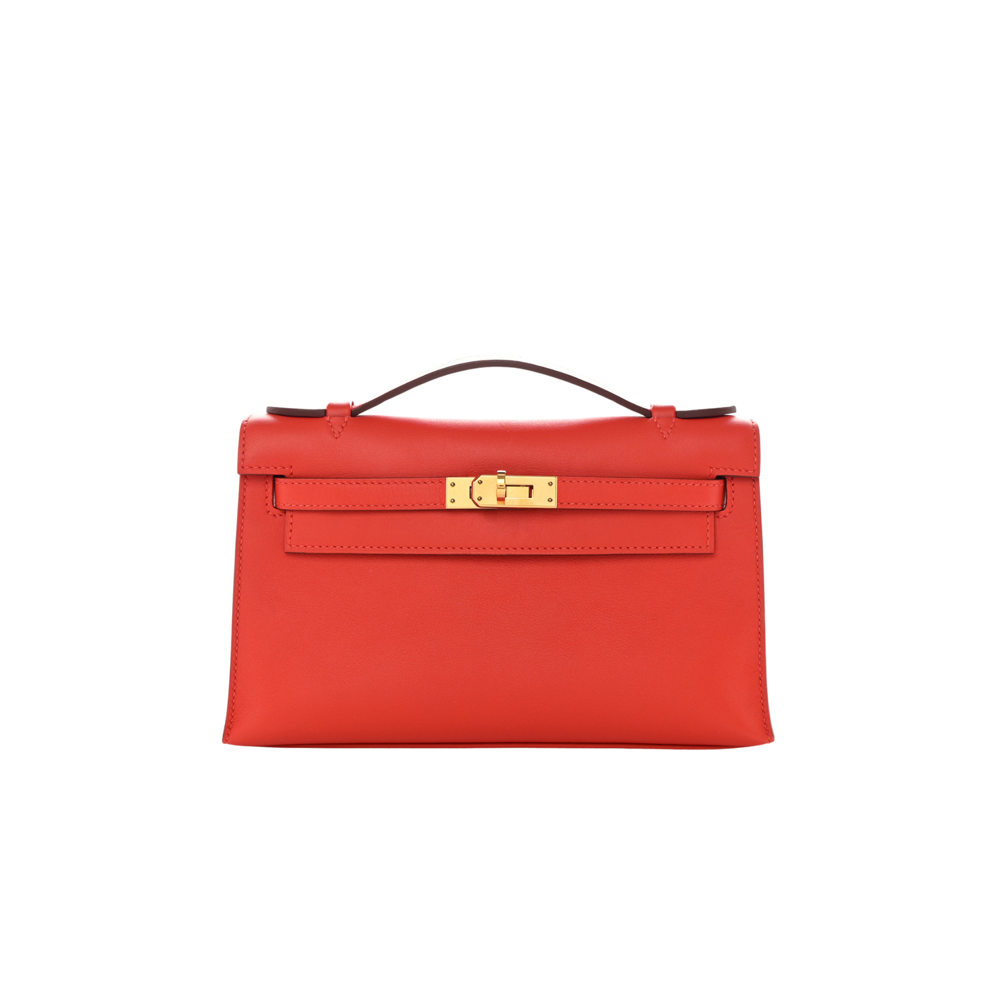 Hermes Kelly Pochette Capucine Swift Leather