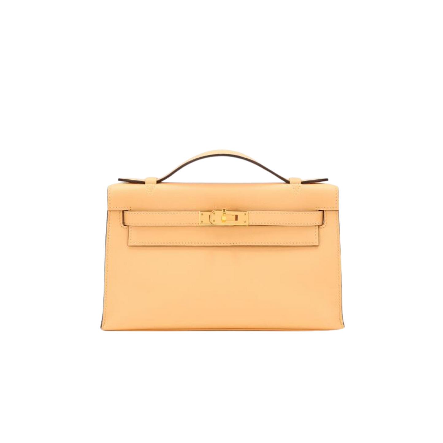 Hermes Kelly Pochette Naturel Swift Leather