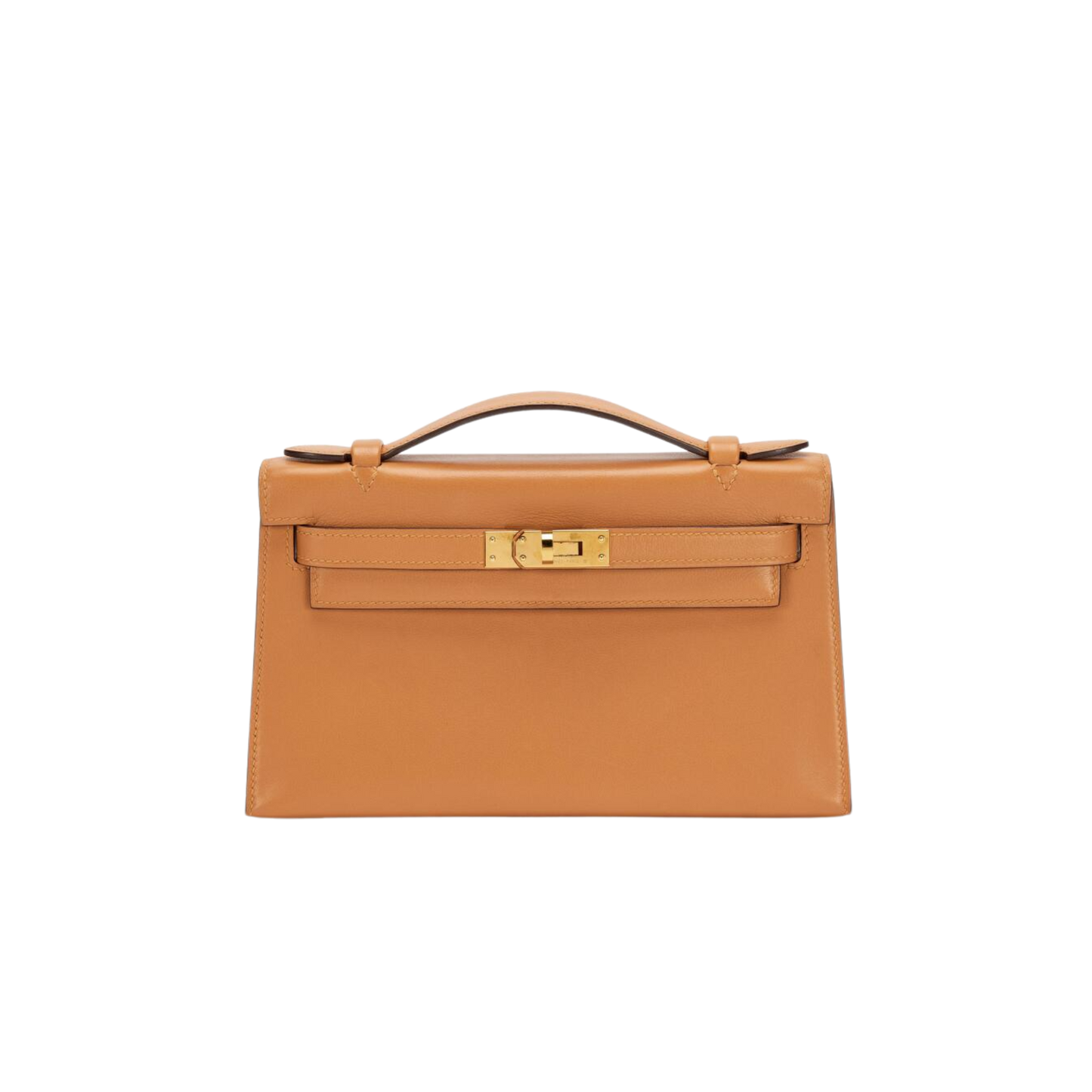 Hermes Kelly Pochette Sesame Swift Leather