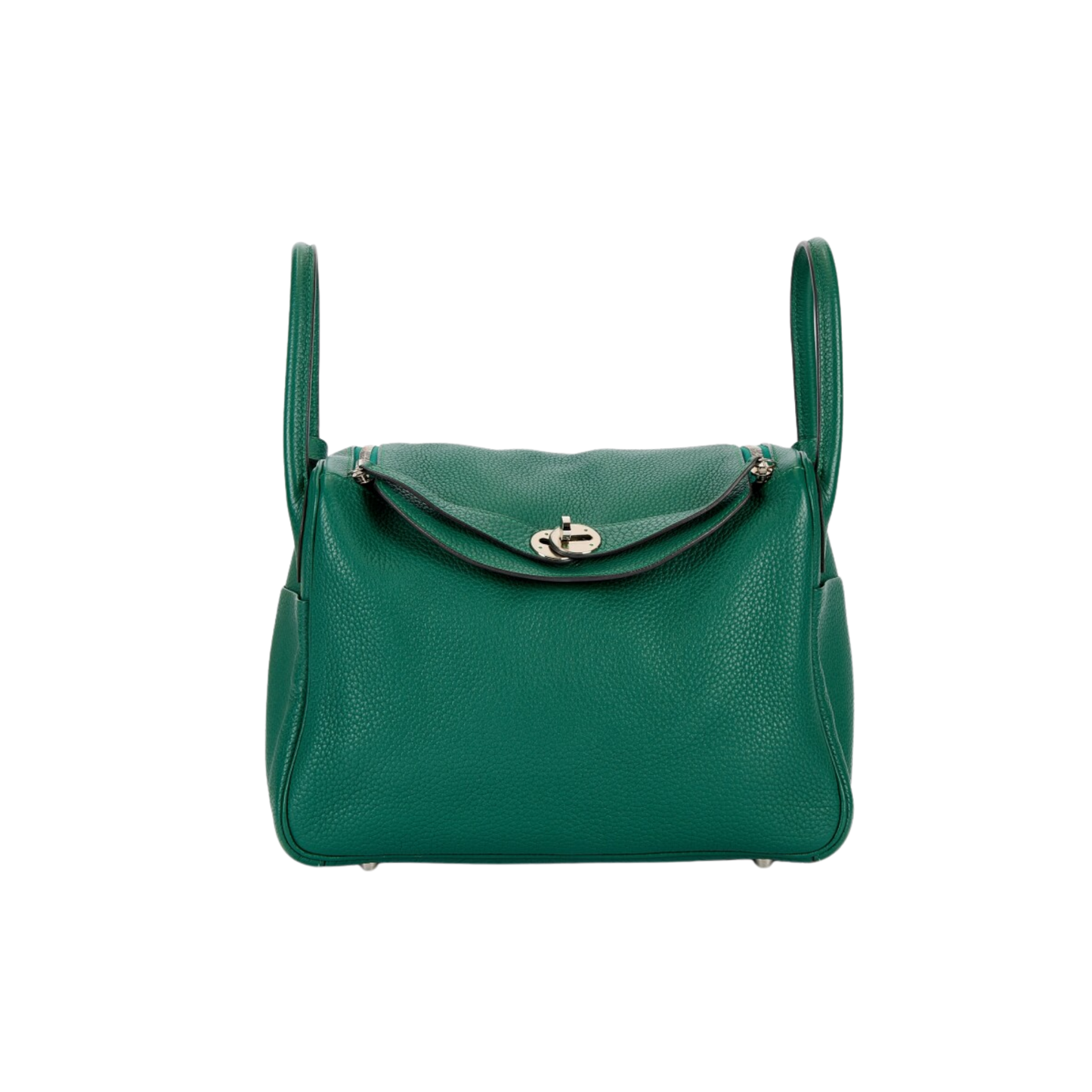Hermes Lindy 26 Malachite Clemence Leather