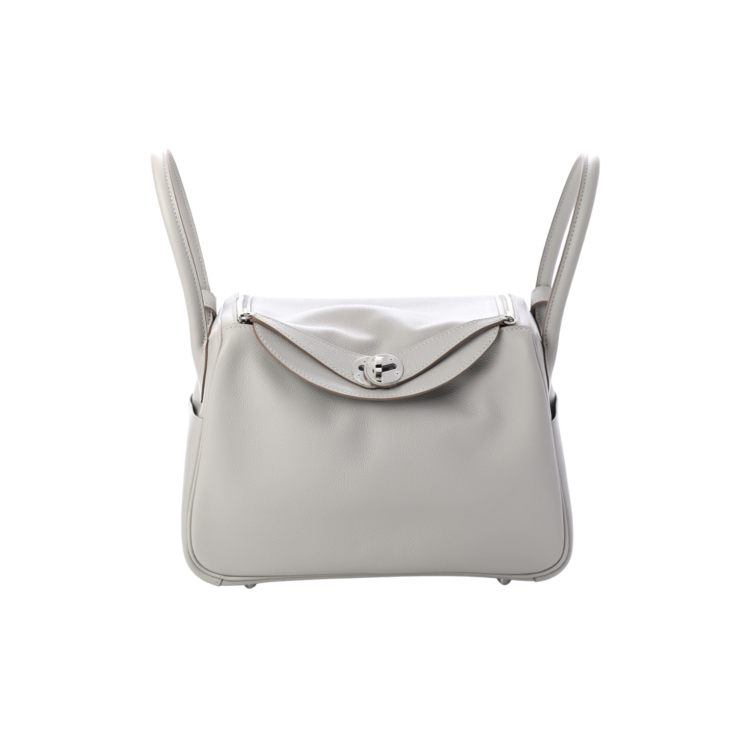 Hermes Lindy 26 Gris Perle Evercolor Leather