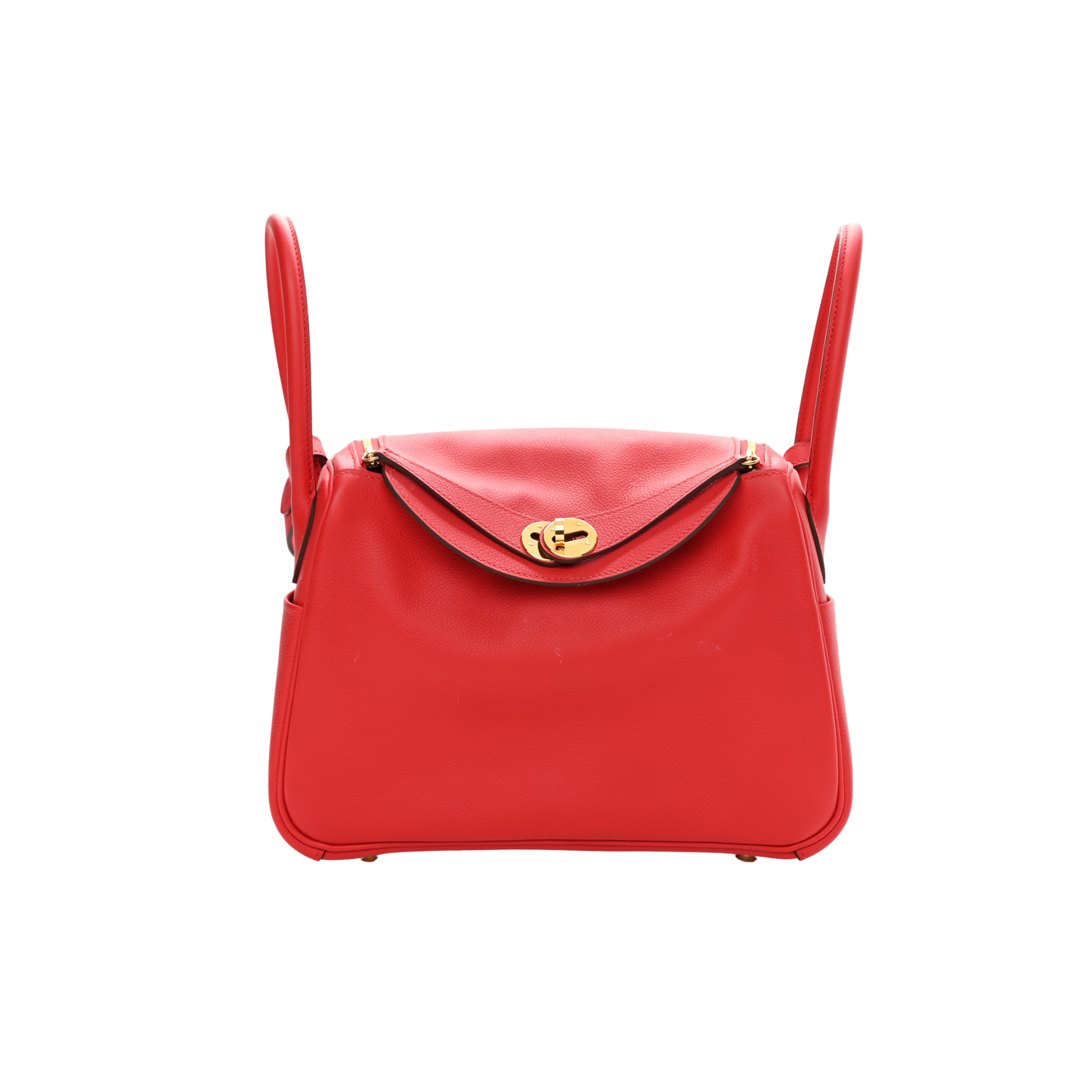 Hermes Lindy 26 Rouge de Coeur Evercolor Leather