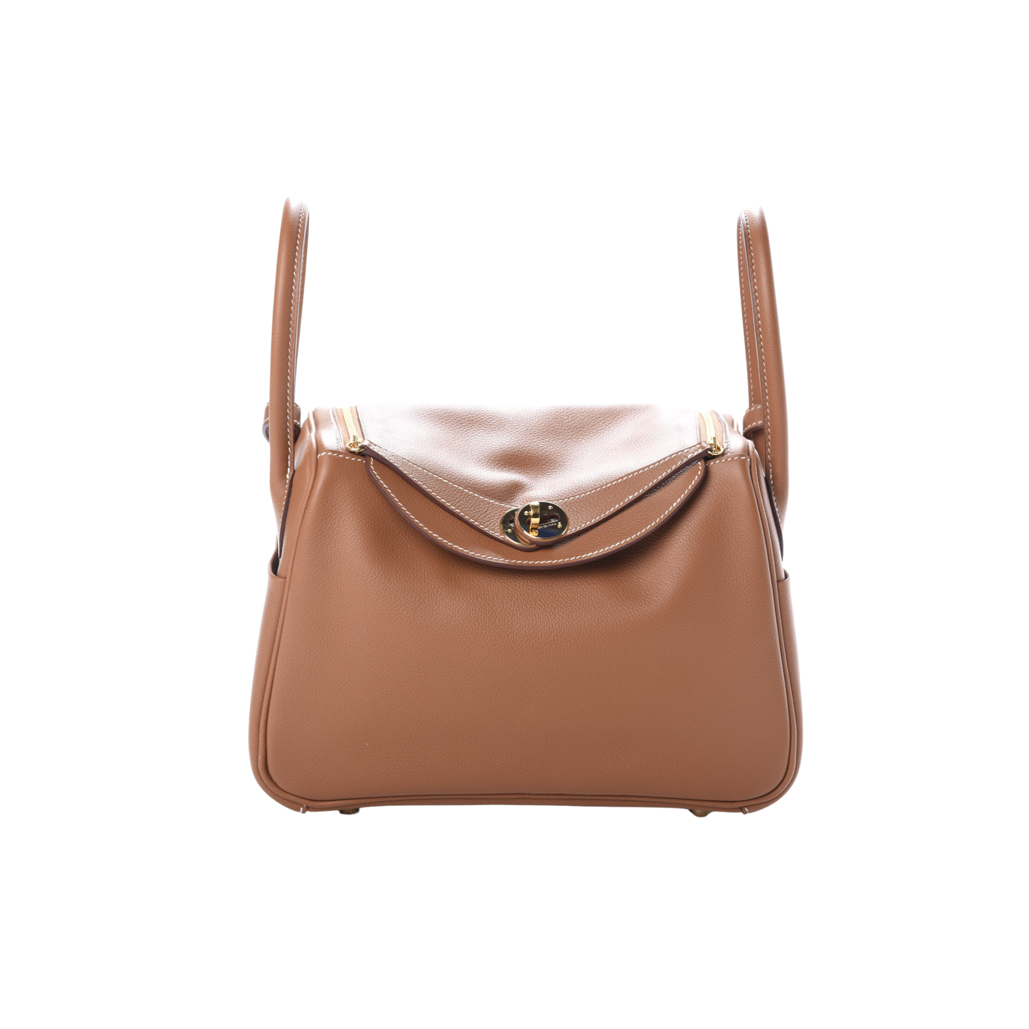 Hermes Lindy 26 Gold Evercolor Leather