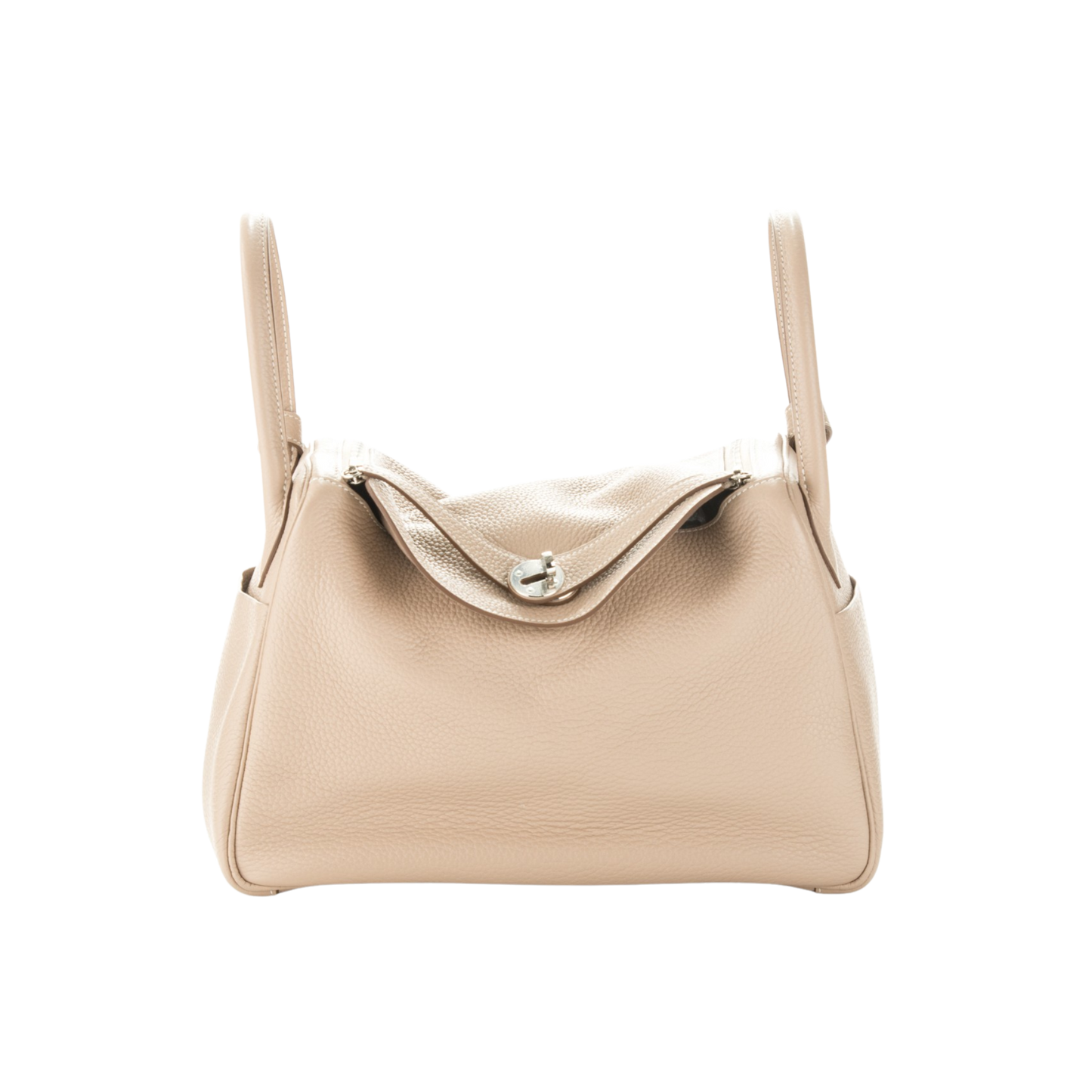 Hermes Lindy 30 Argile Clemence Leather