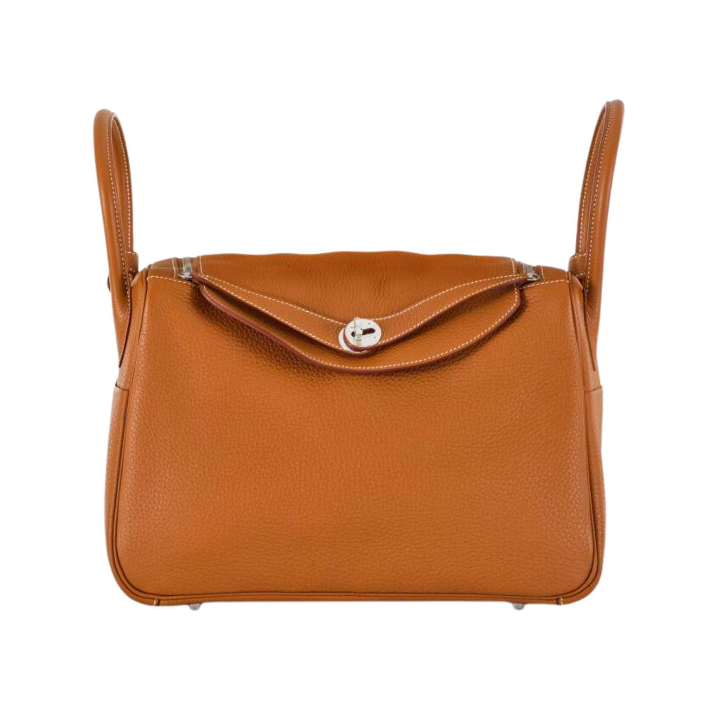 Hermes Lindy 34 Gold Clemence Leather