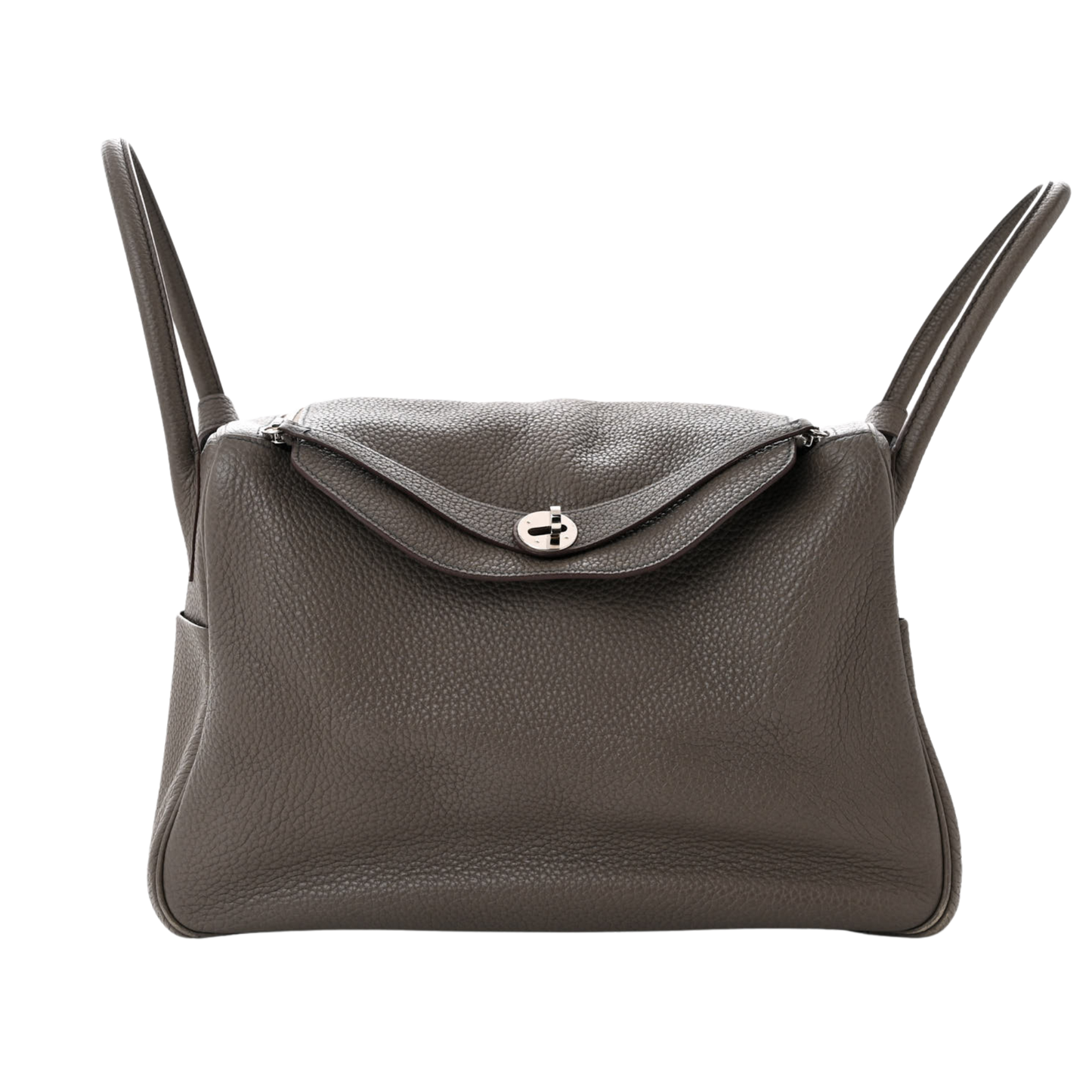 Hermes Lindy 34 Etain Clemence Leather