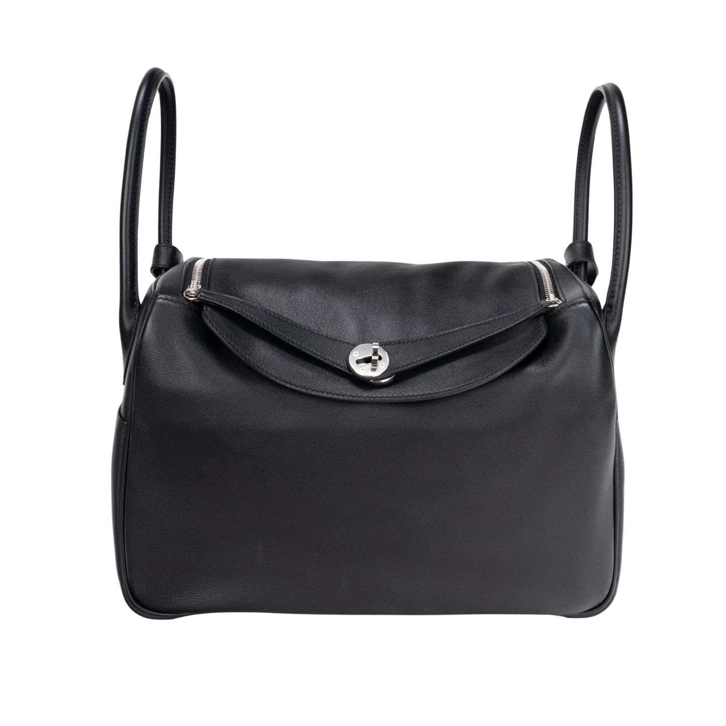 Hermes Lindy 34 Noir Swift Leather