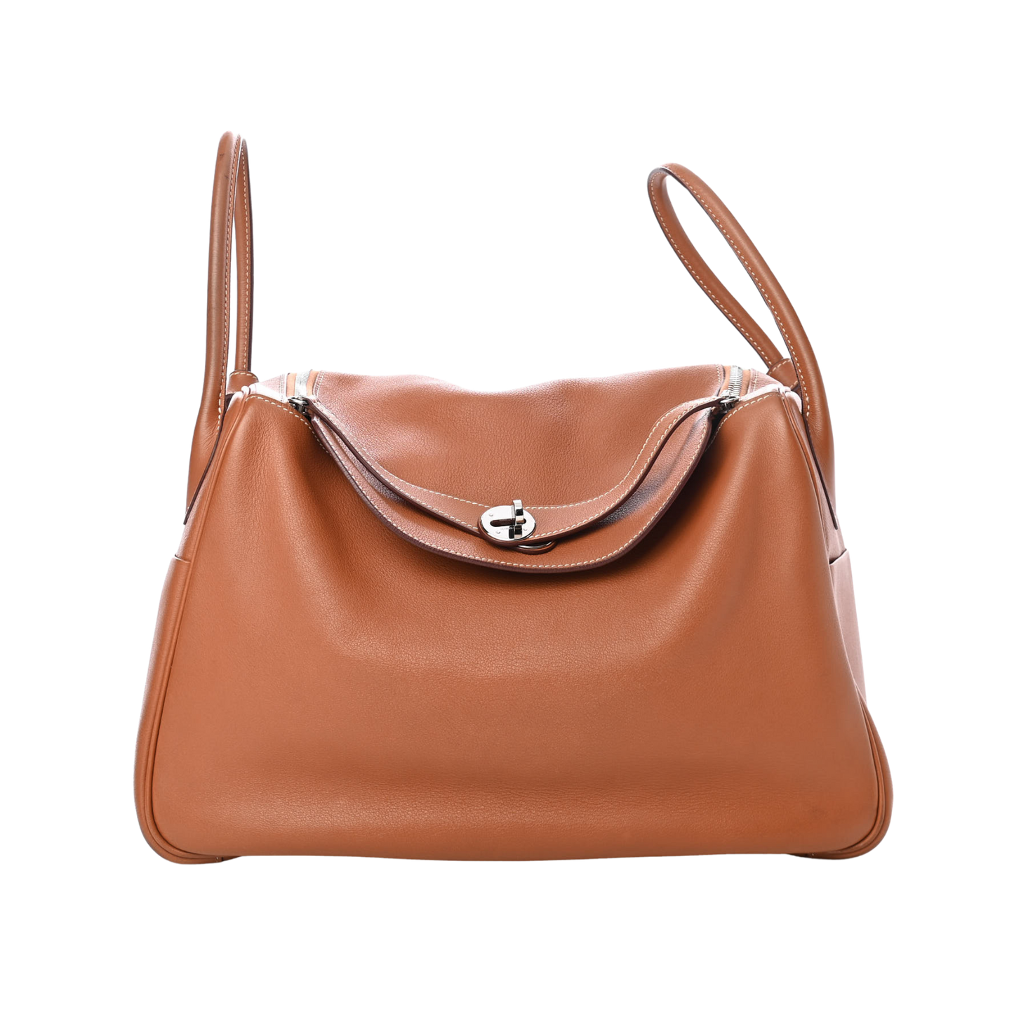 Hermes Lindy 34 Gold Swift Leather