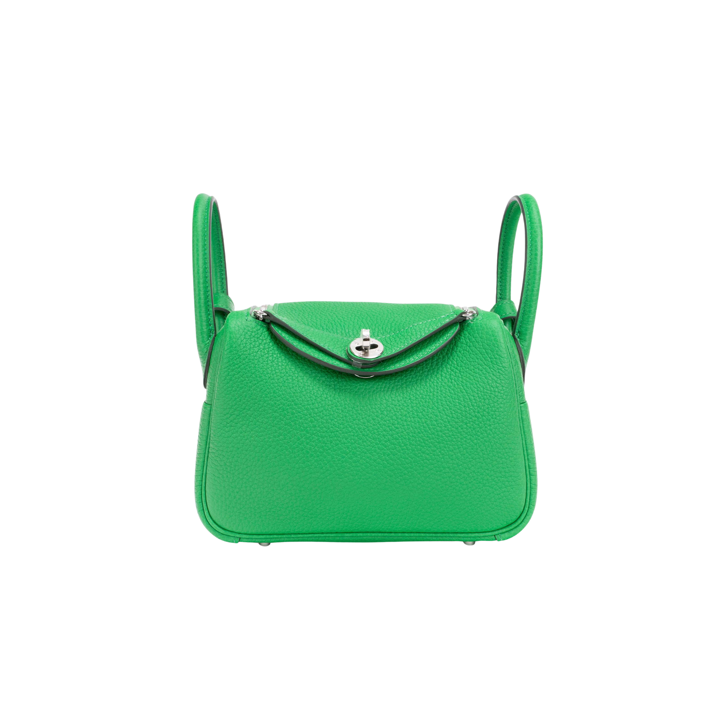 Hermes Lindy Mini Bambou Clemence Leather