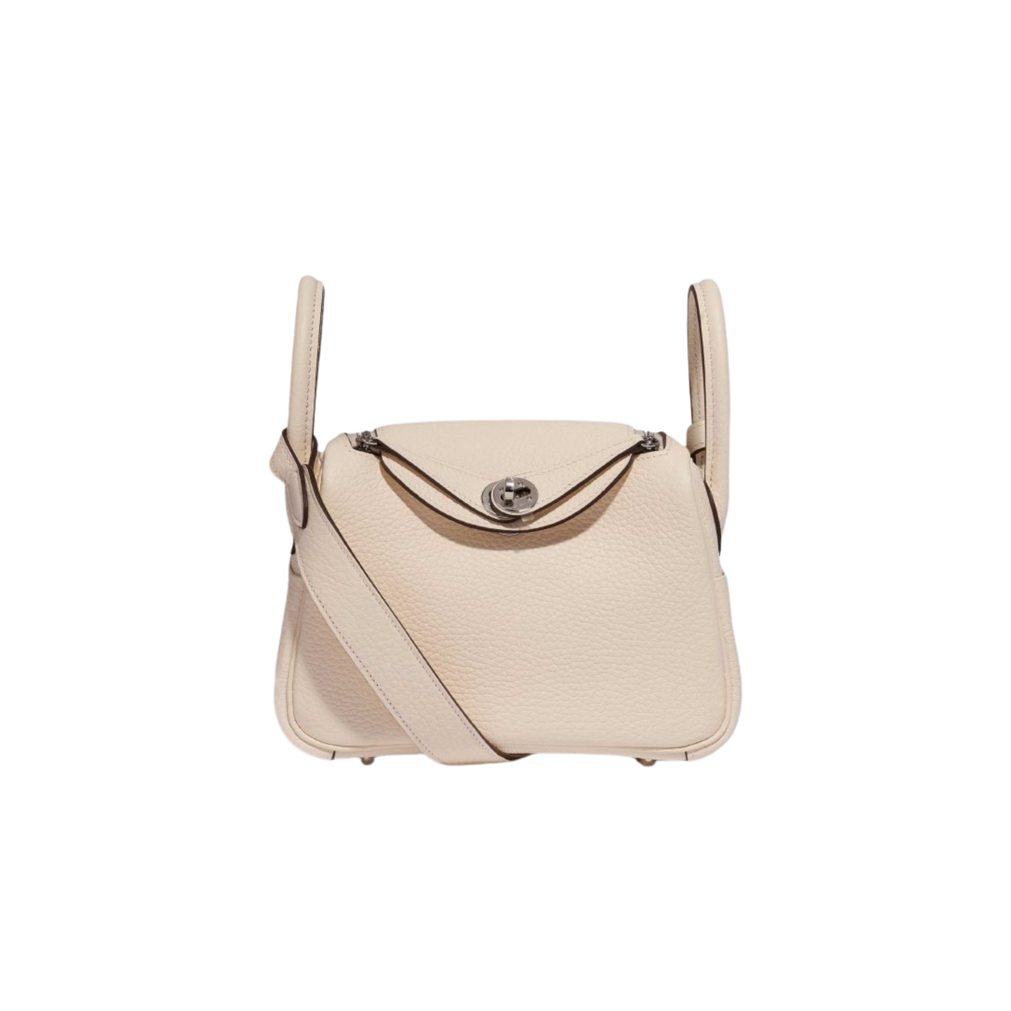 Hermes Lindy Mini Nata Clemence Leather
