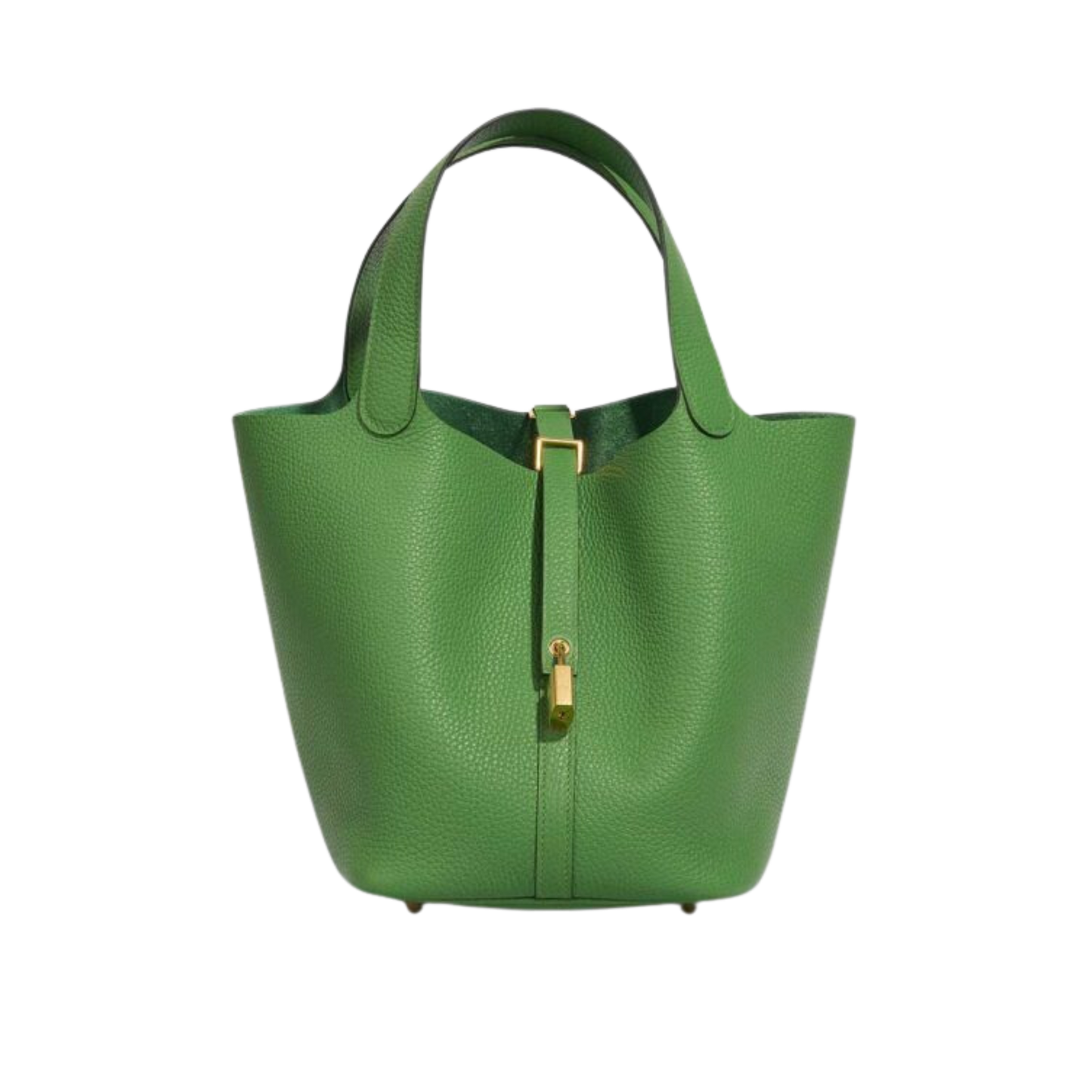 Hermes Picotin Lock 22 Vert Yucca Clemence Leather