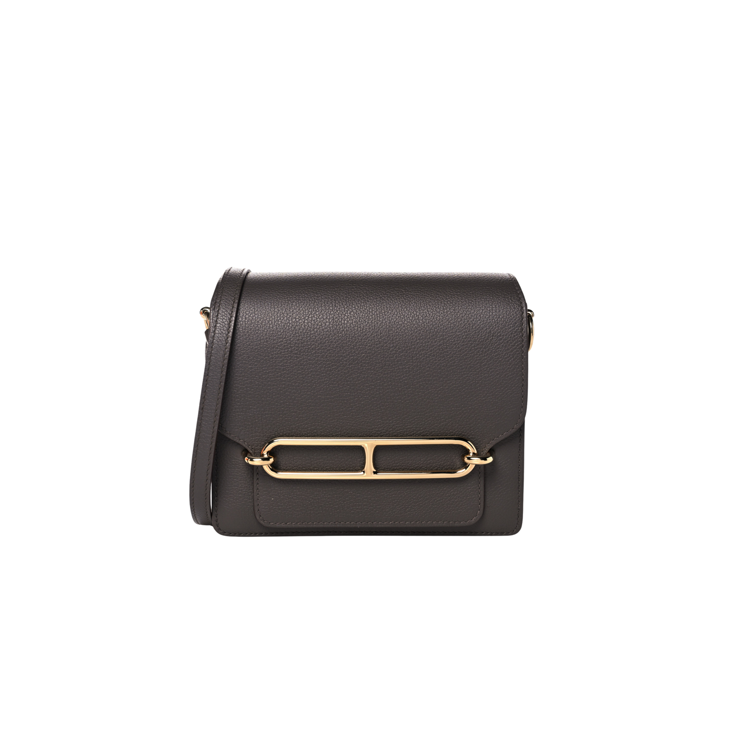 Hermes Roulis Mini Etain Evercolor Leather