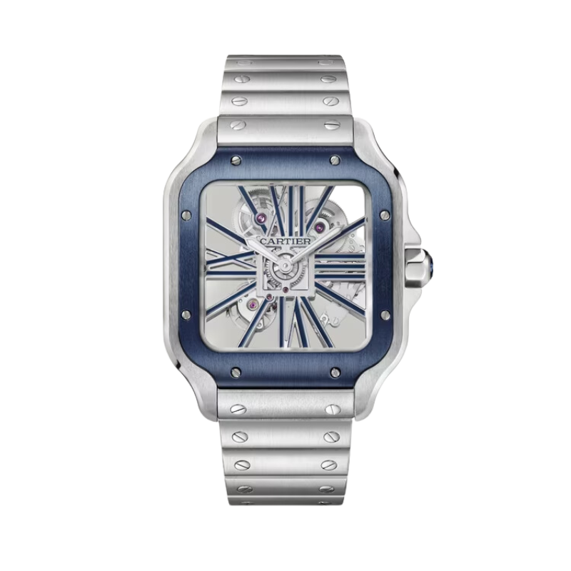 SANTOS 28 MM DE CARTIER STAINLESS STEEL