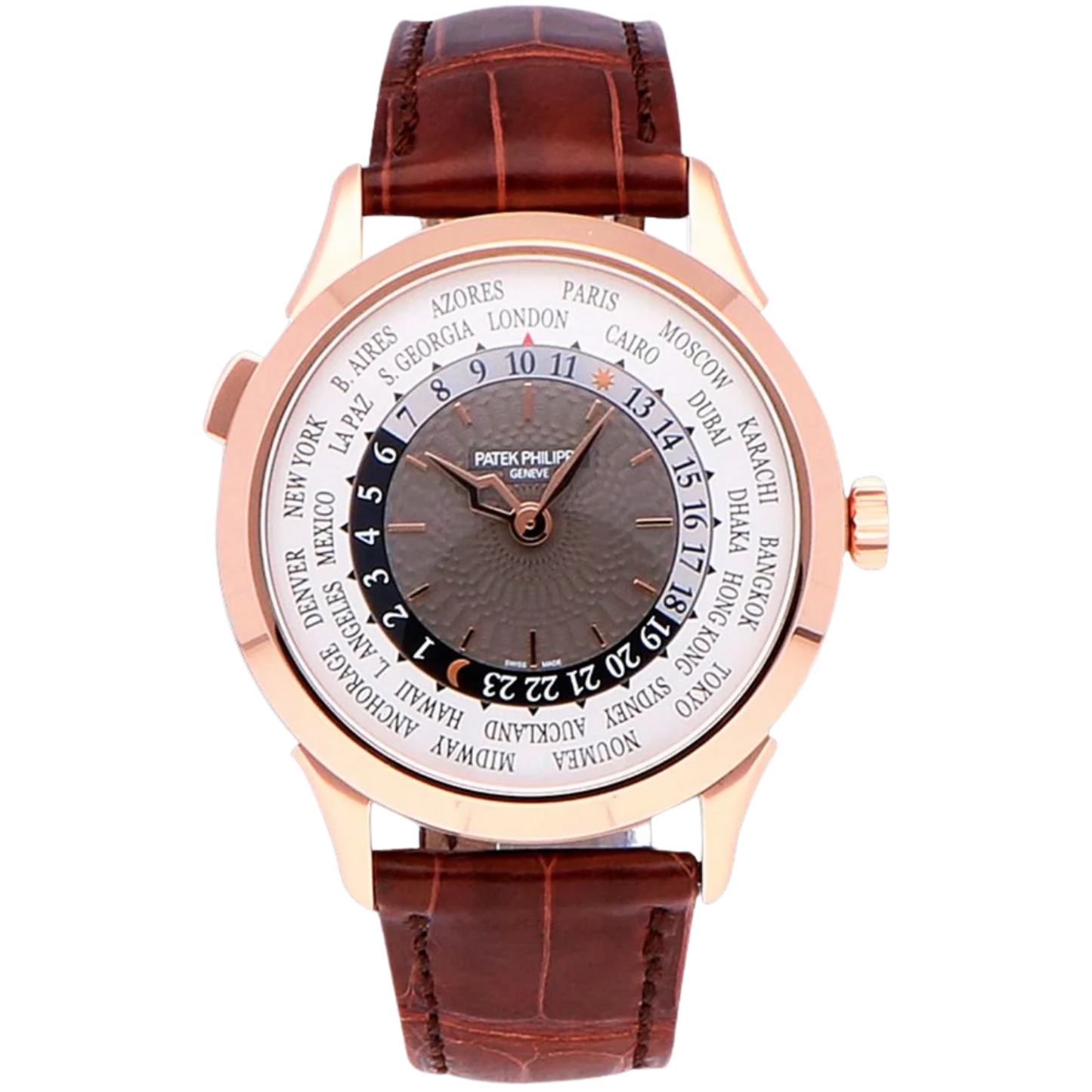 Patek Philippe 5230R Rose Gold Annual Calendar White Dial