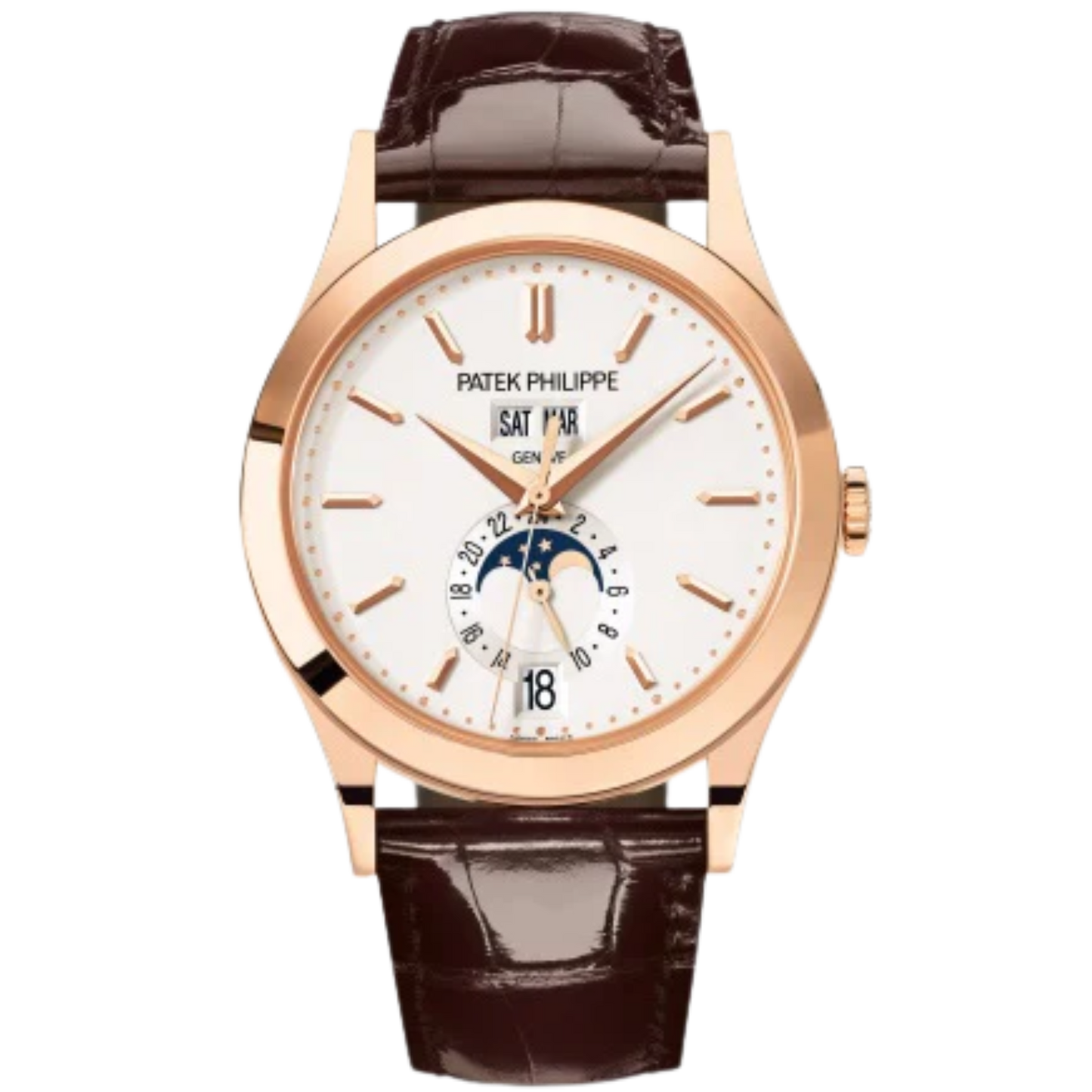 Patek Philippe Complications Ref. 5396R Rose Gold Silver Dial Annual Calendar