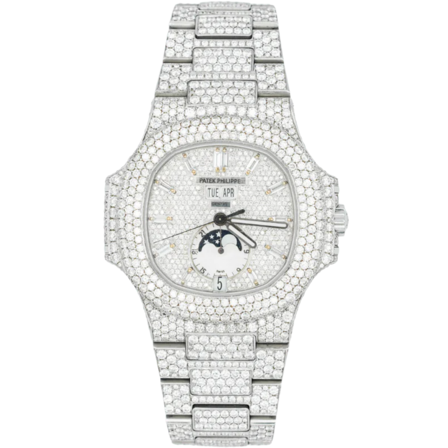 Patek Philippe 5726/1A Nautilus Moonphase Bussdown