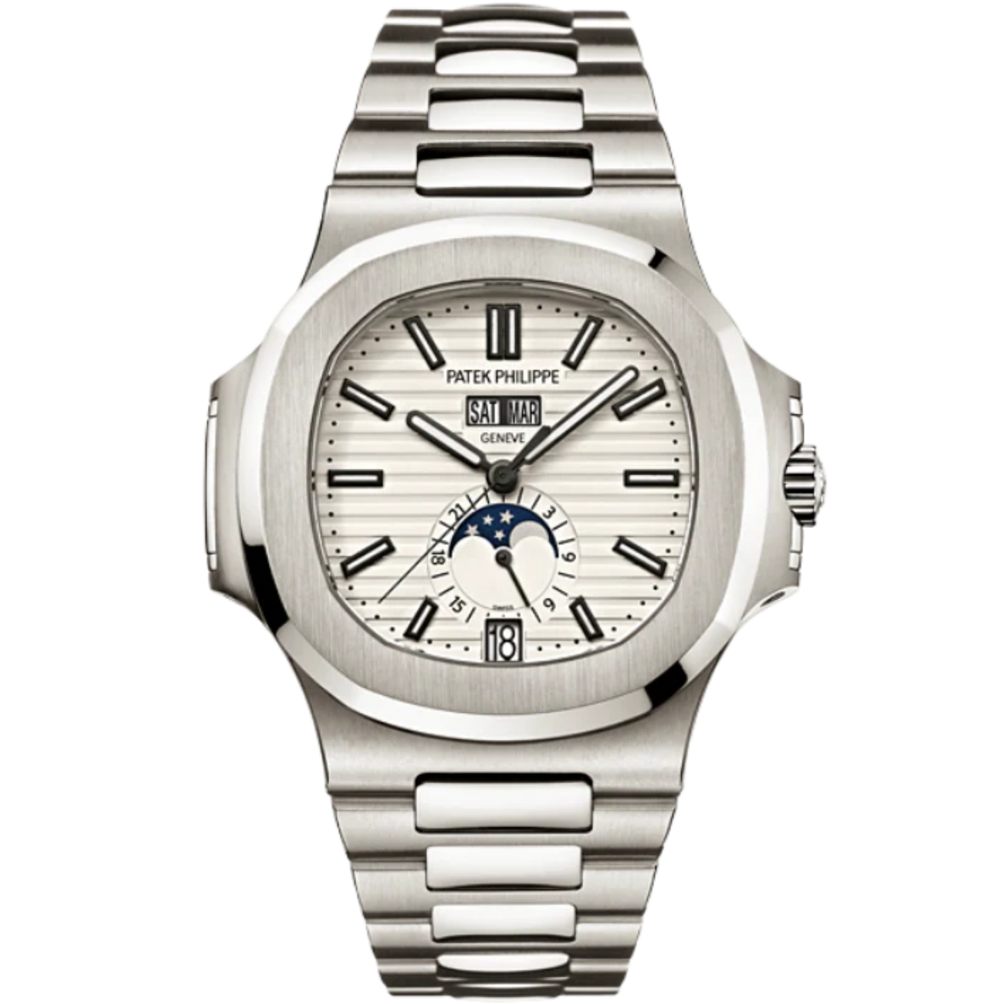 Patek Philippe 5726/1A Nautilus White Dial Full Set
