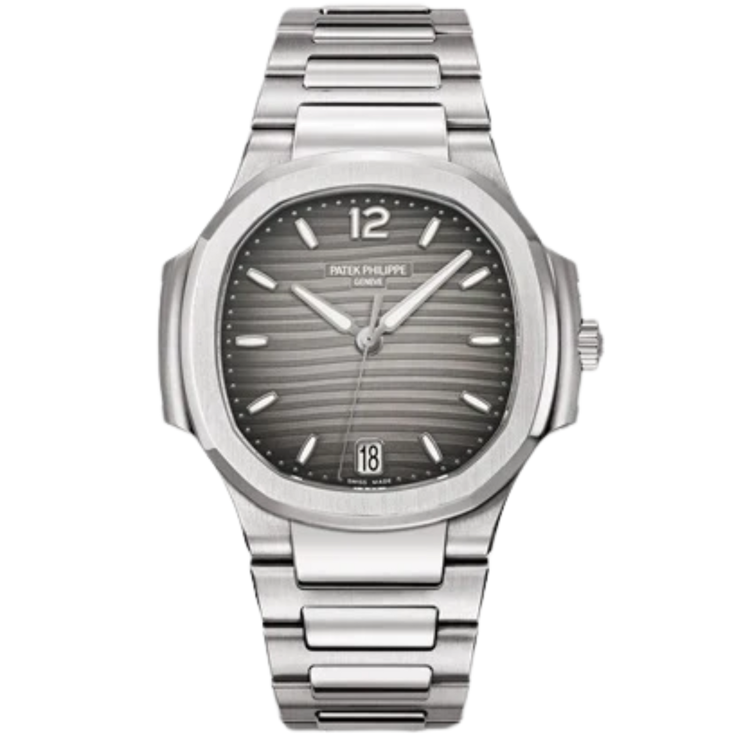 Patek Philippe Ref. 7118/1A-011 Stainless Steel Ladies Nautilus Grey Dial