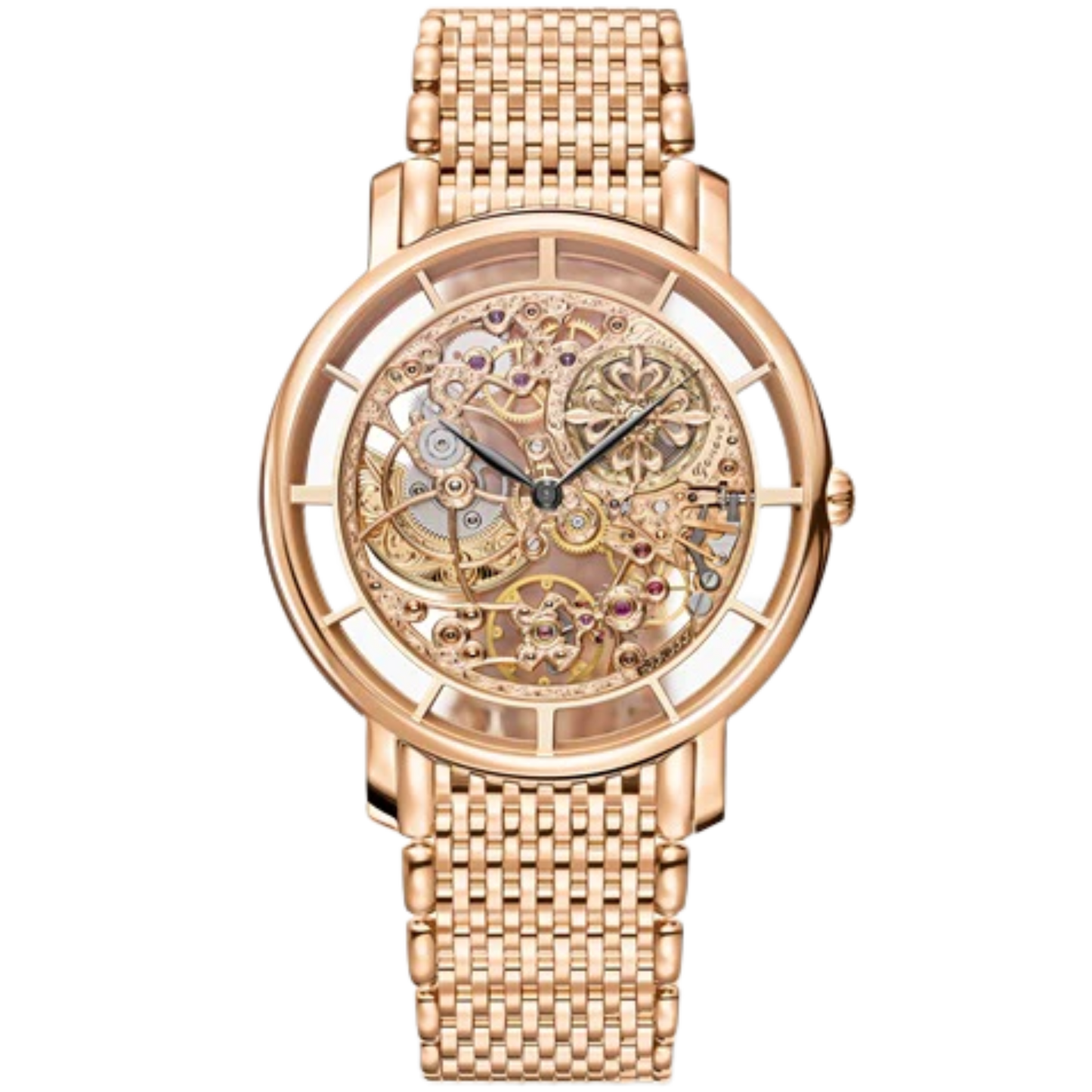 Patek Philippe Calatrava Ref. 5180/1R 39mm Complications Skeleton Rose Gold Bracelet and Bezel