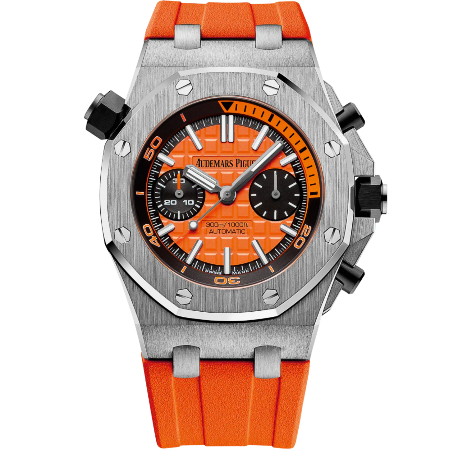 Audemars Piguet Royal Oak Offshore Diver Ref. 26703ST.OO.A070CA.01 42MM Stainless Steel Orange Dial
