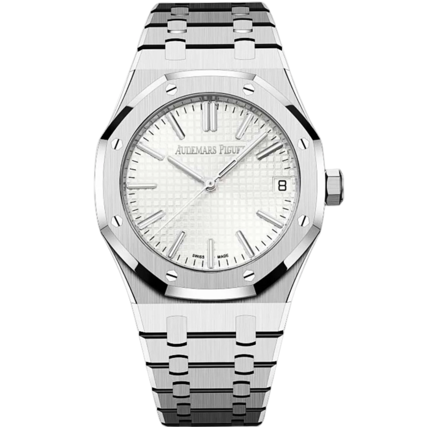 Audemars Piguet Royal Oak Ref. 15510ST.OO.1320ST.03 41MM Stainless Steel White Dial