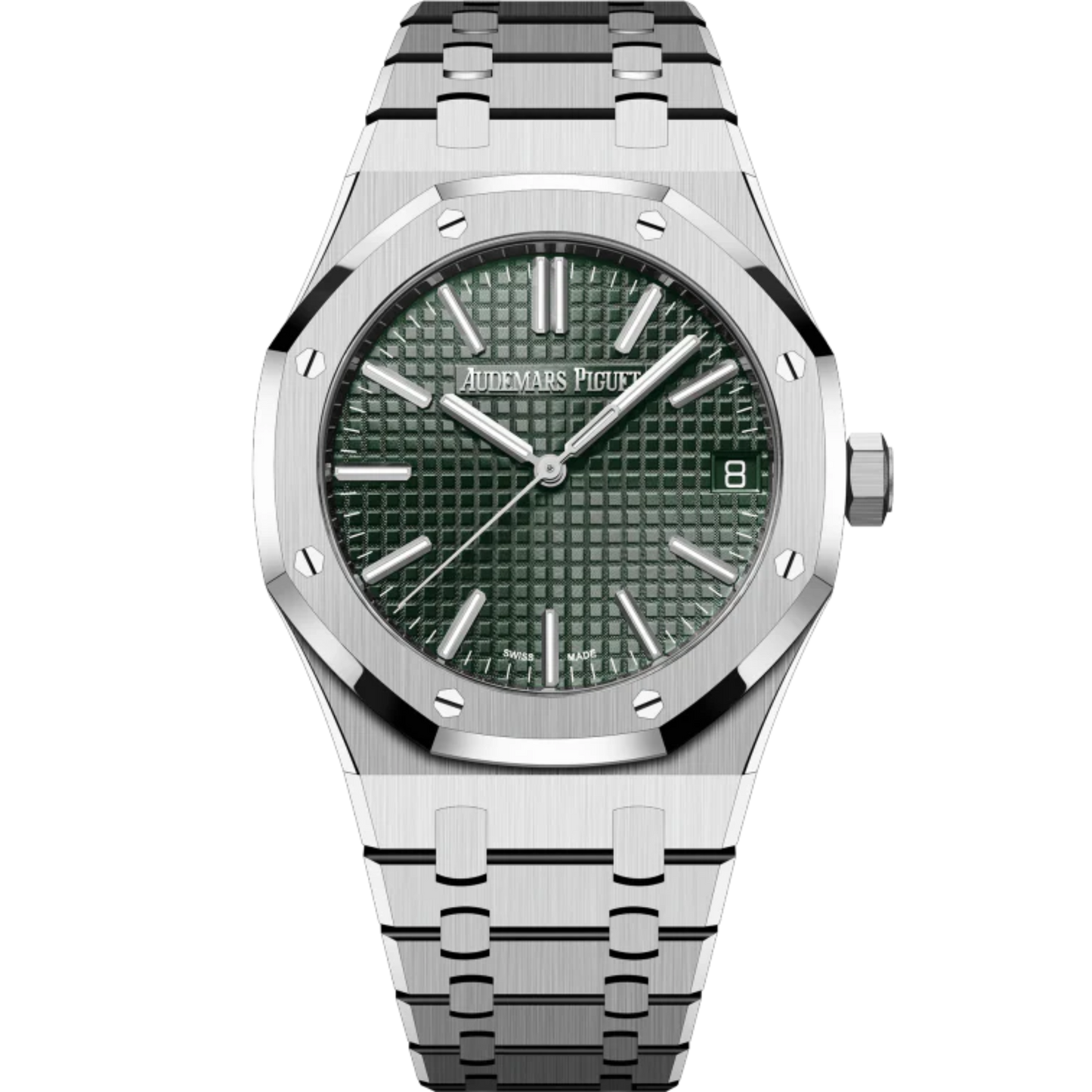 Audemars Piguet Royal Oak Ref. 15510ST.OO.1320ST.09 41MM Stainless Steel Green Dial