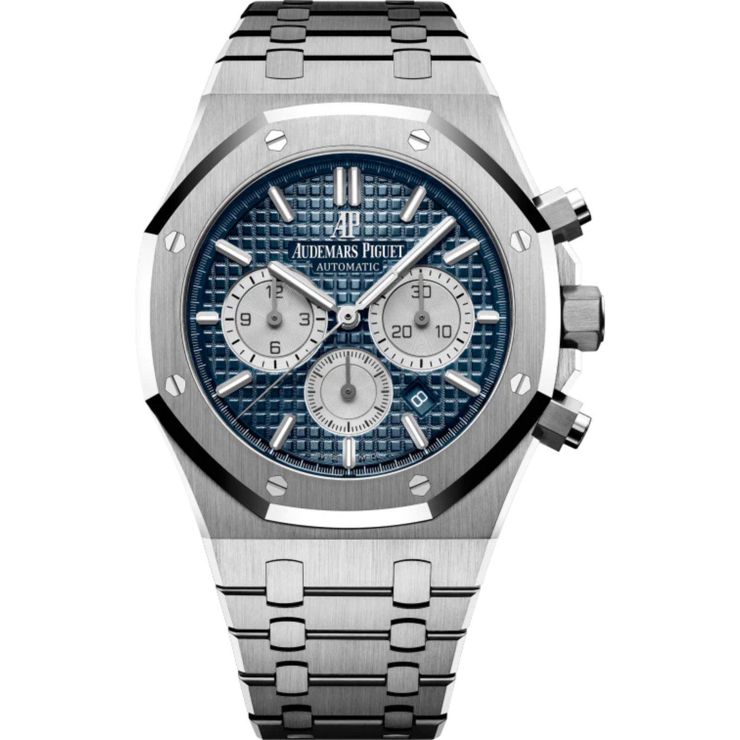 Audemars Piguet Royal Oak Chronograph Ref. 26331ST.OO.1220ST.01 41MM Stainless Steel Blue Dial