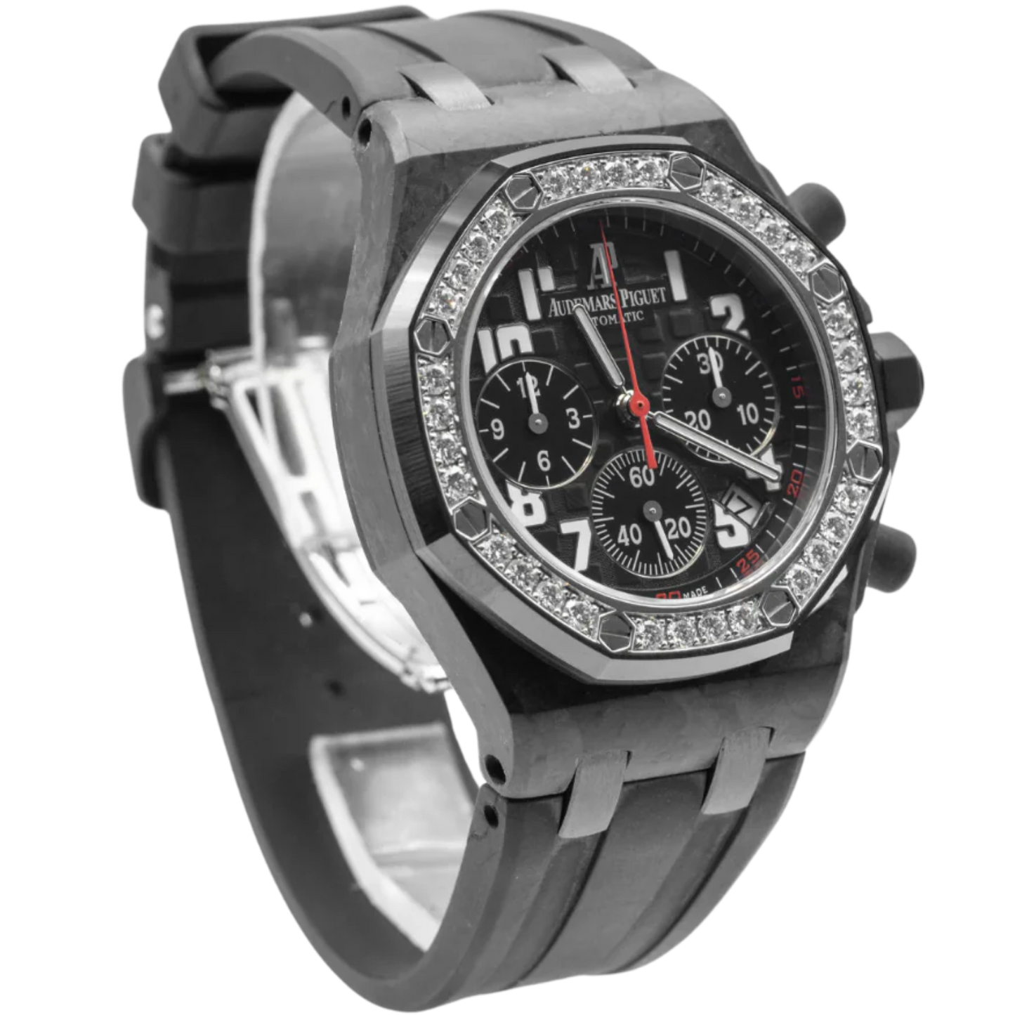 Audemars Piguet Royal Oak Offshore Ref. 26267FS.ZZ.D002CA.01 Lady 37mm Forged Carbon and Ceramic with Diamond Bezel