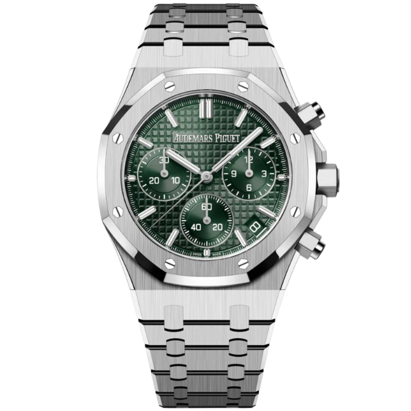 Audemars Piguet Royal Oak 26240ST.OO.1320ST.04 41MM Stainless Steel Green Dial 50TH Anniversary