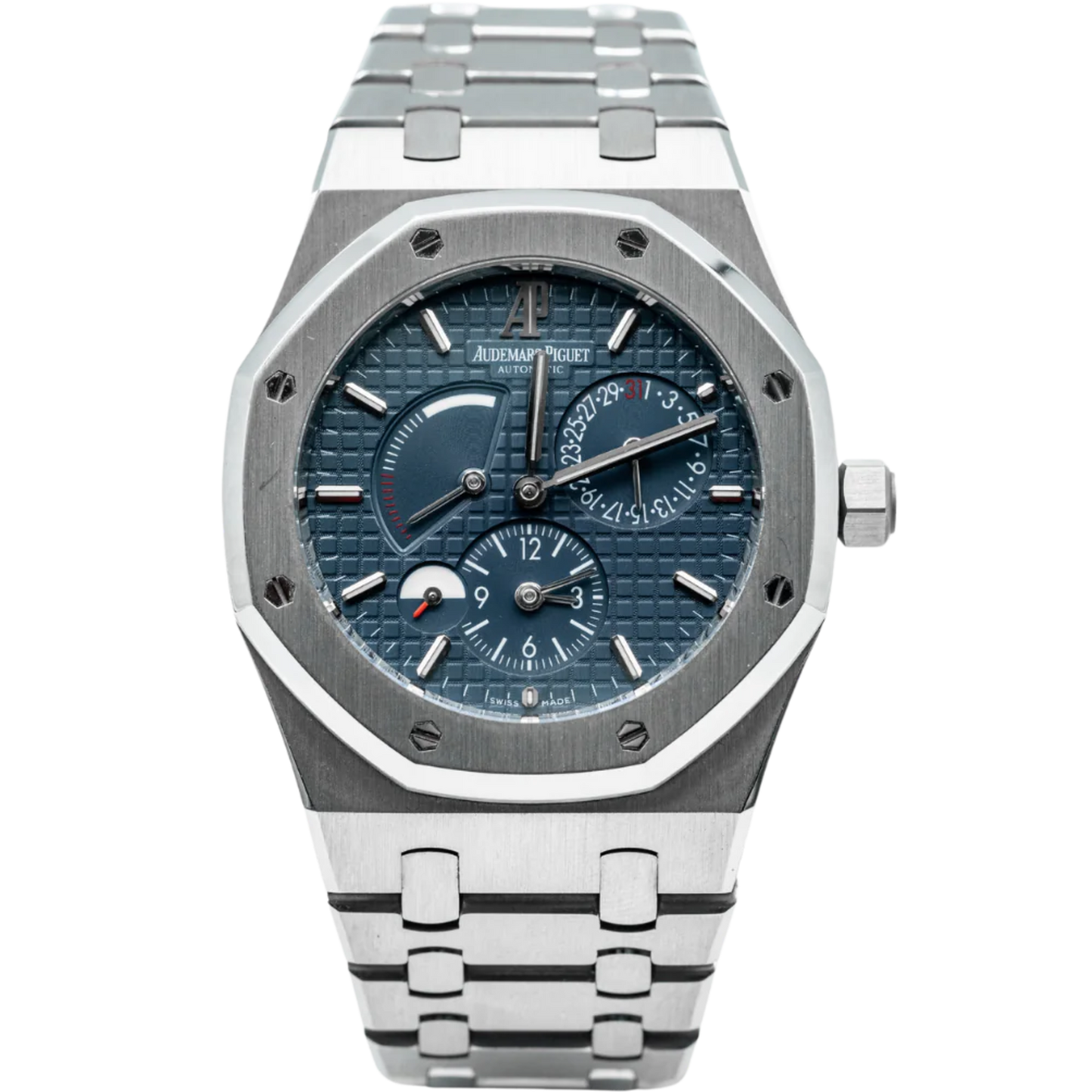Audemars Piguet Ref. 26120ST.OO.1220ST.02 39MM Stainless Steel Blue Dial Dual Time
