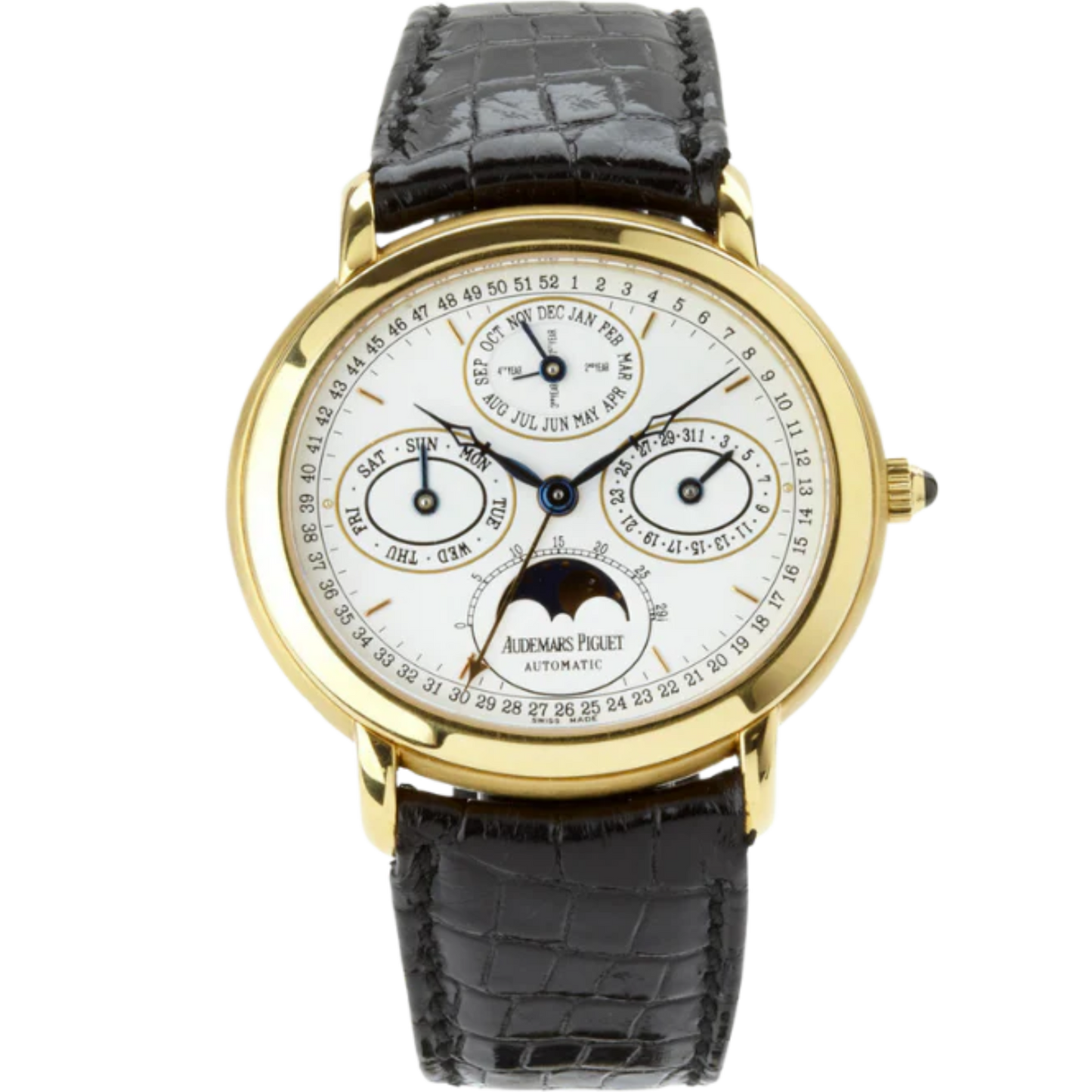 25777BA.OO.D001CR.01 39MM Yellow Gold Millenary White Dial